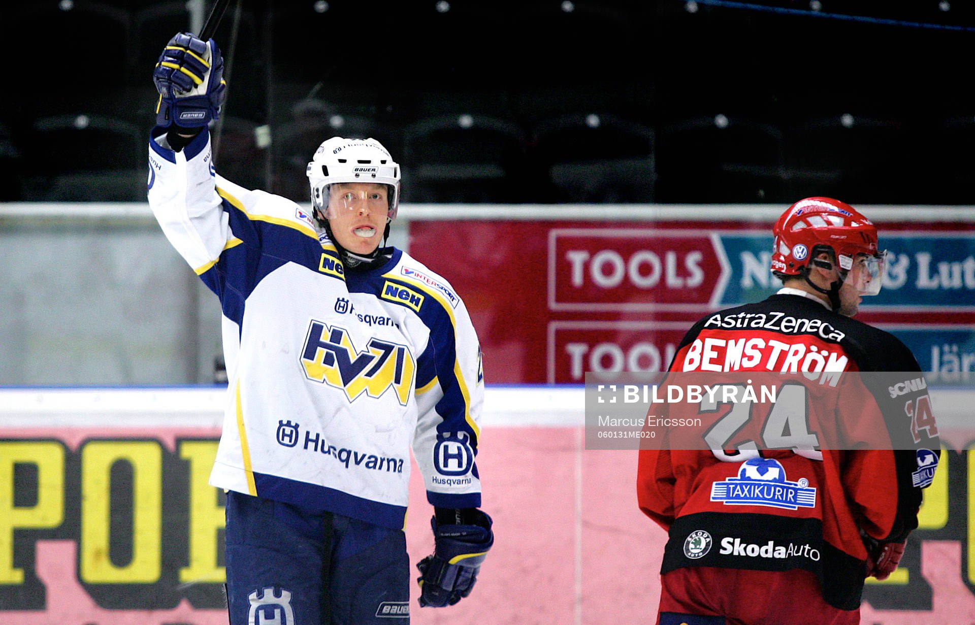 Andreas Karlsson, Hv71, jubel
