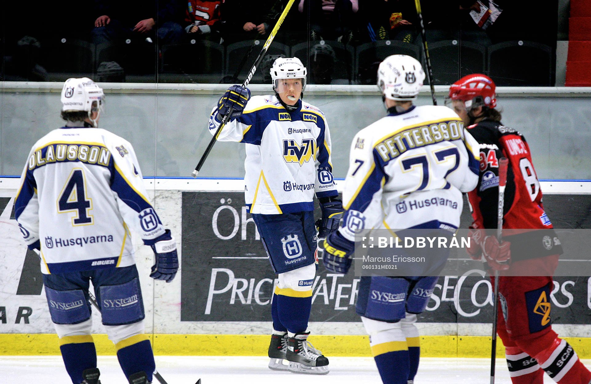 Andreas Karlsson, jubel