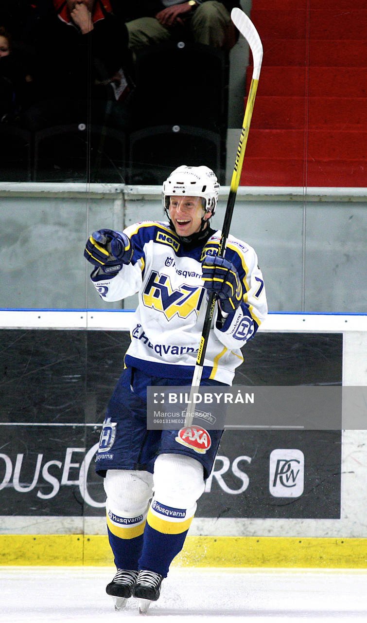 Johan Davidsson, Hv71, jubel