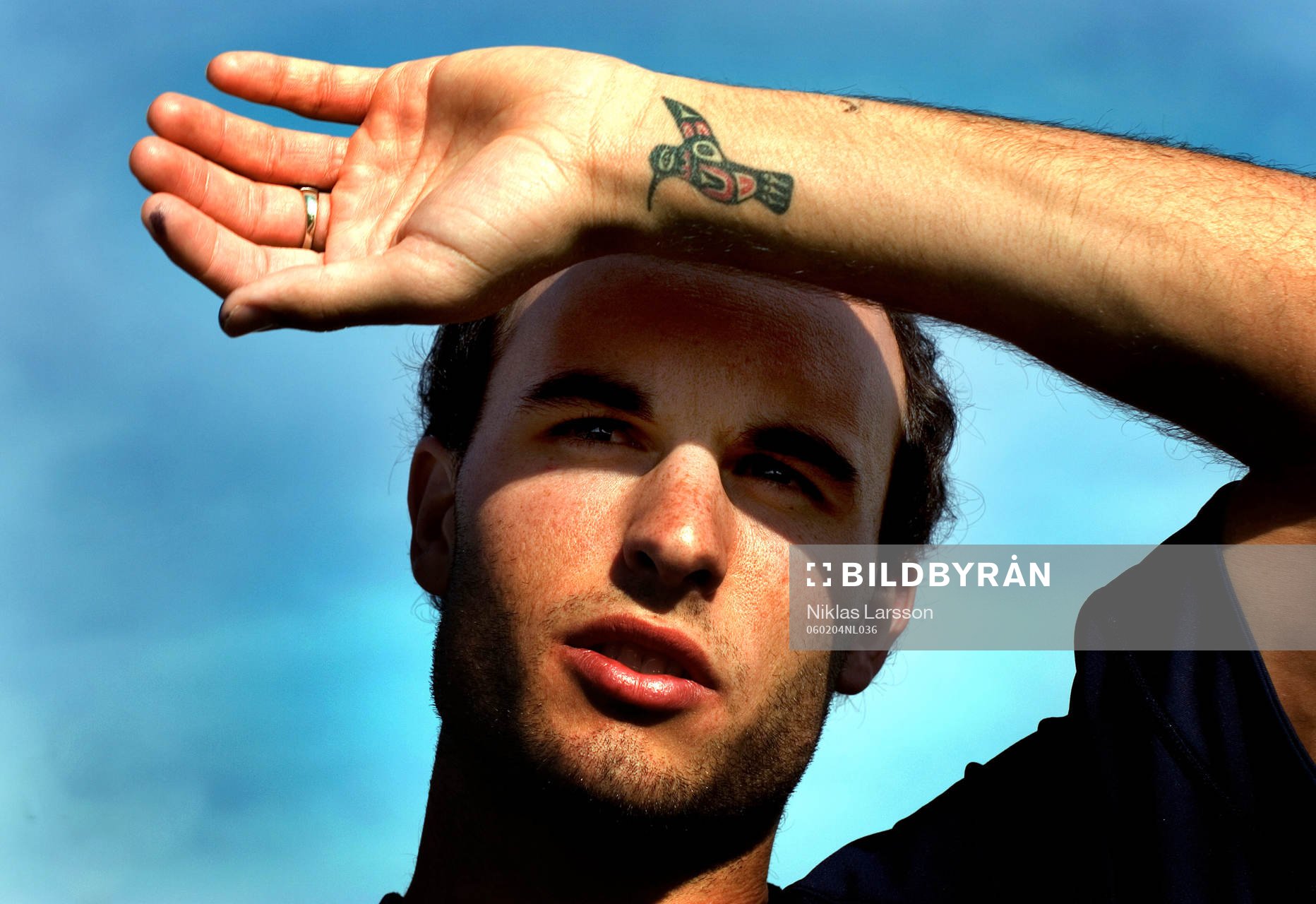 Reportage om fotboll i USA. Landon Donovan, USA
