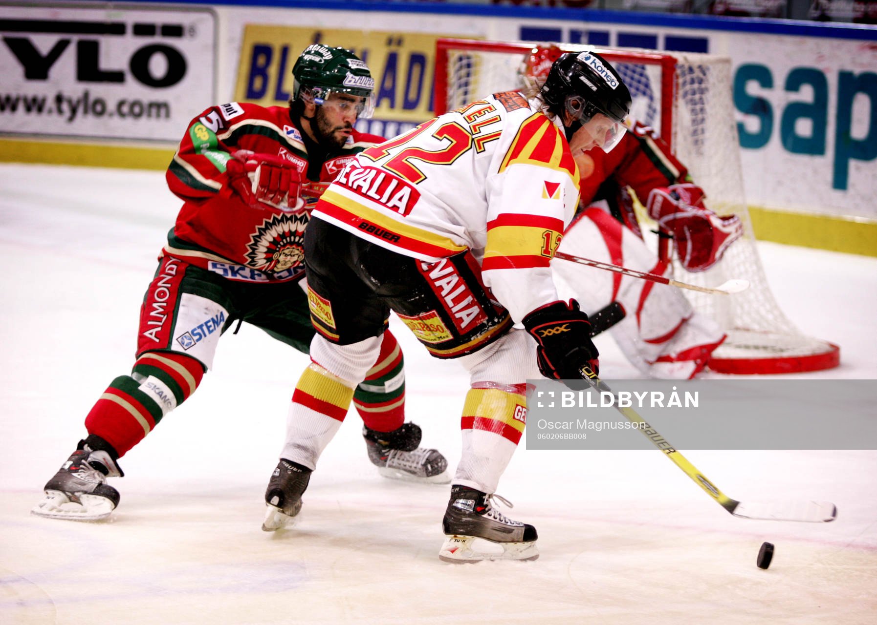 Johnny Oduya, Frölunda och Andreas Dackell, Brynäs