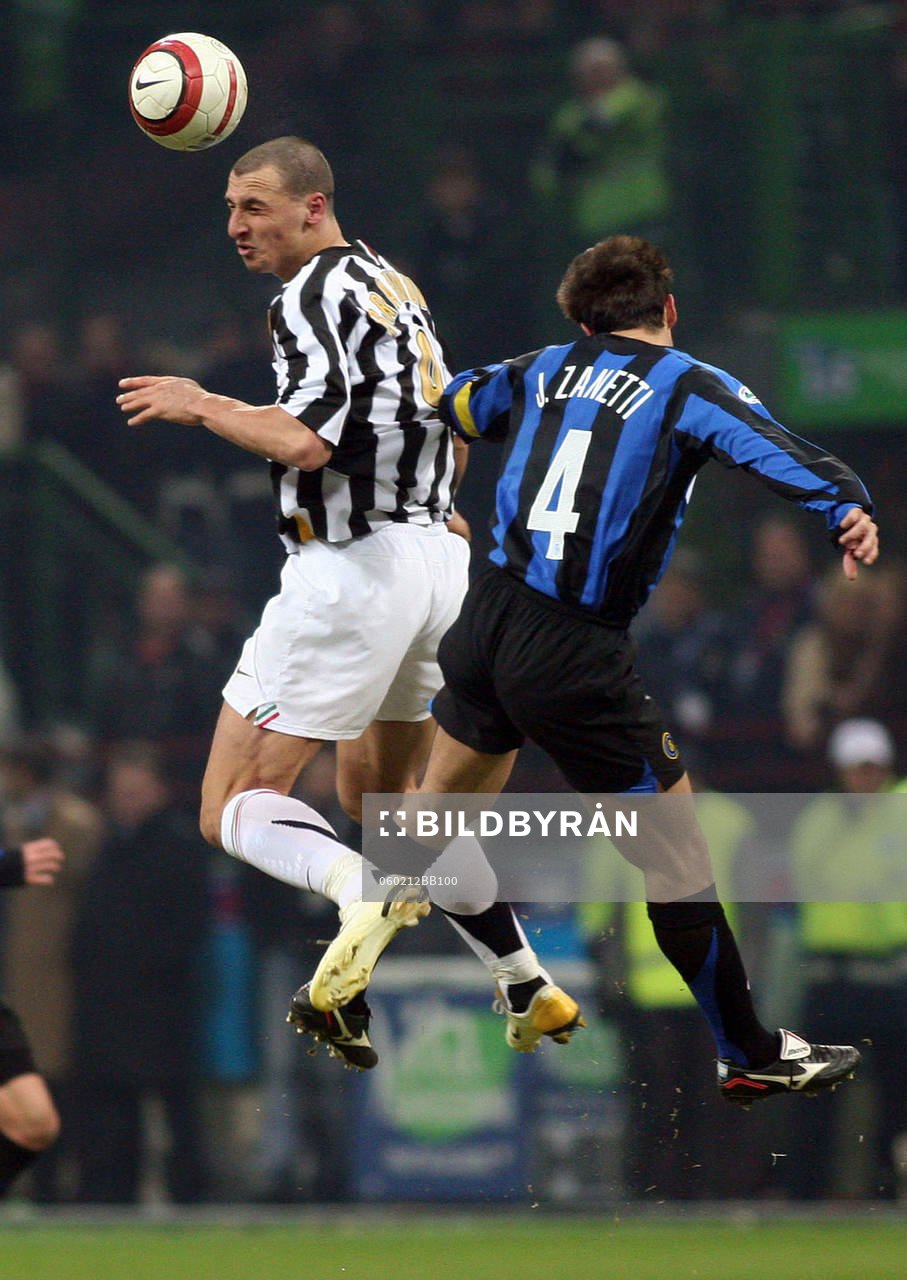Zlatan Ibrahimovic och Zanetti
