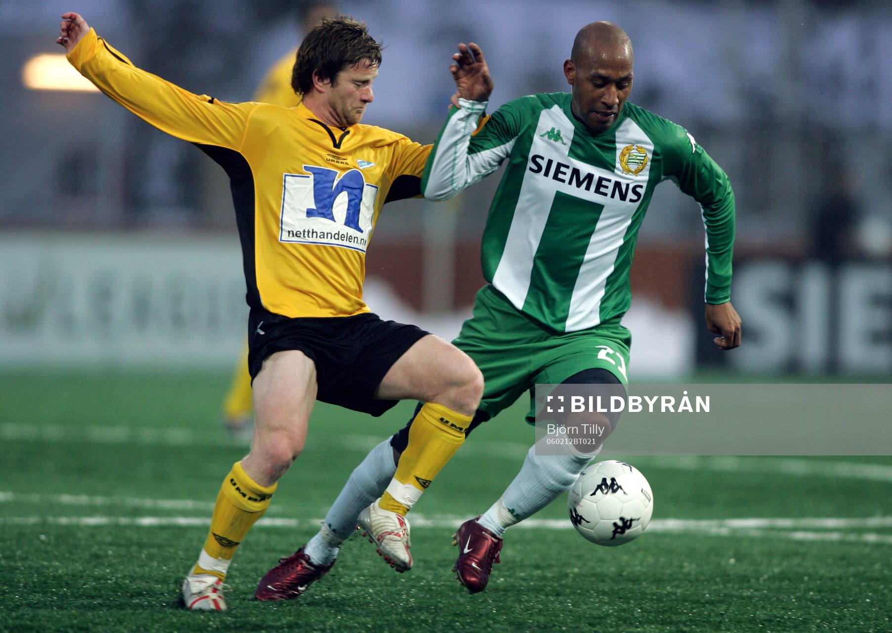 Bjarte Lunde Arsheim, Start och Jeffrey Aubynn, Hammarby