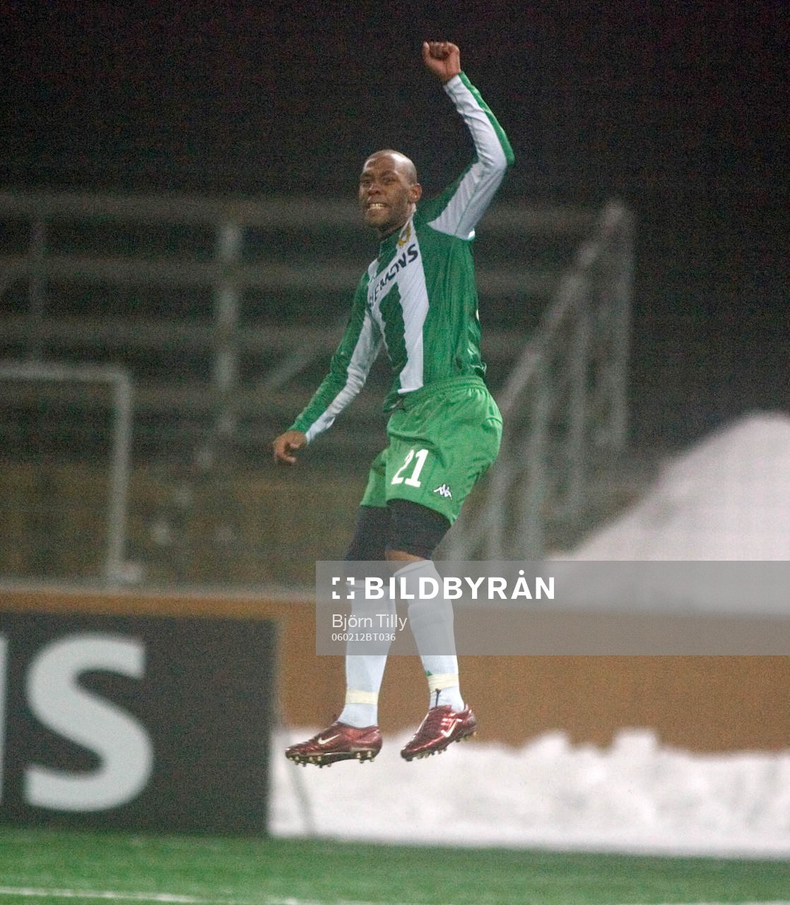 Jeffrey Aubynn, Hammarby, jubel