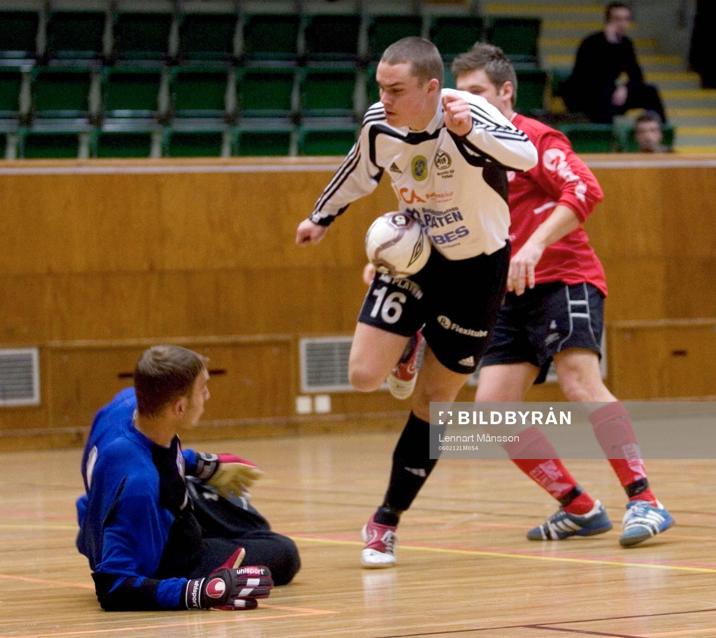 Anders Jonsson, målvakt, Västervik och Daniel Leinar,