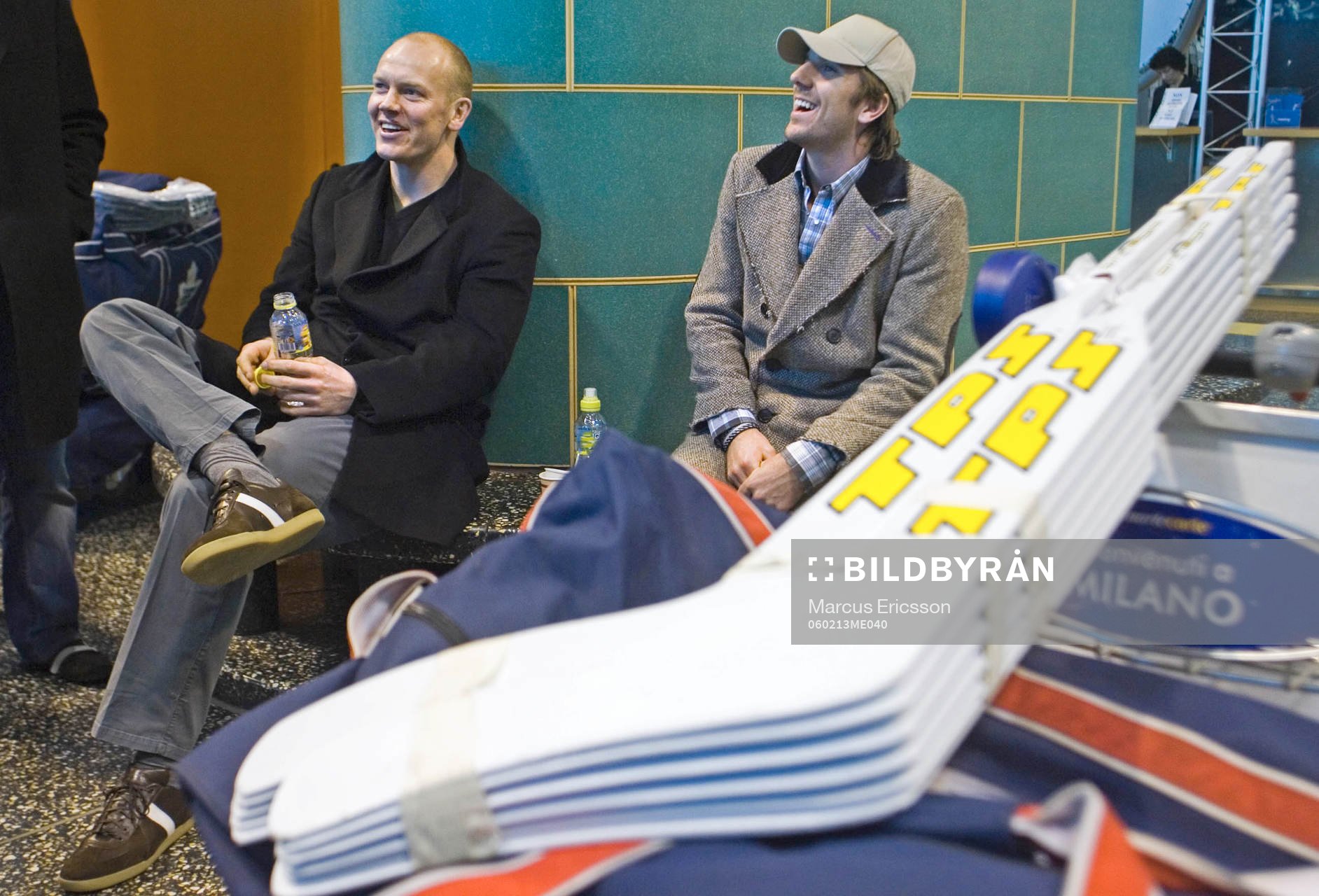 Mats Sundin och Henrik Lundqvist