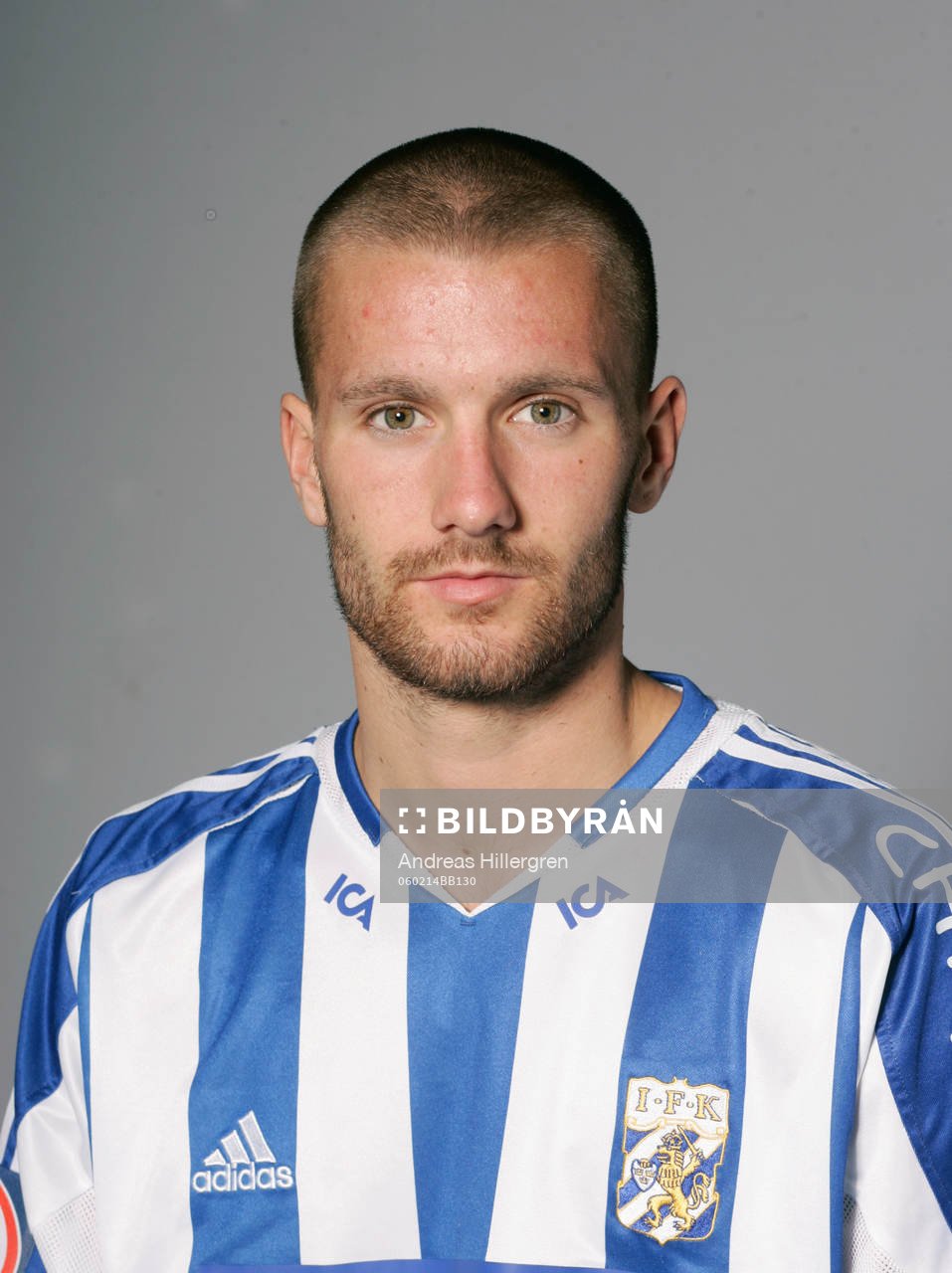Fotboll, Allsvenskan, IFK Göteborg, porträtt, Jonatan Berg.