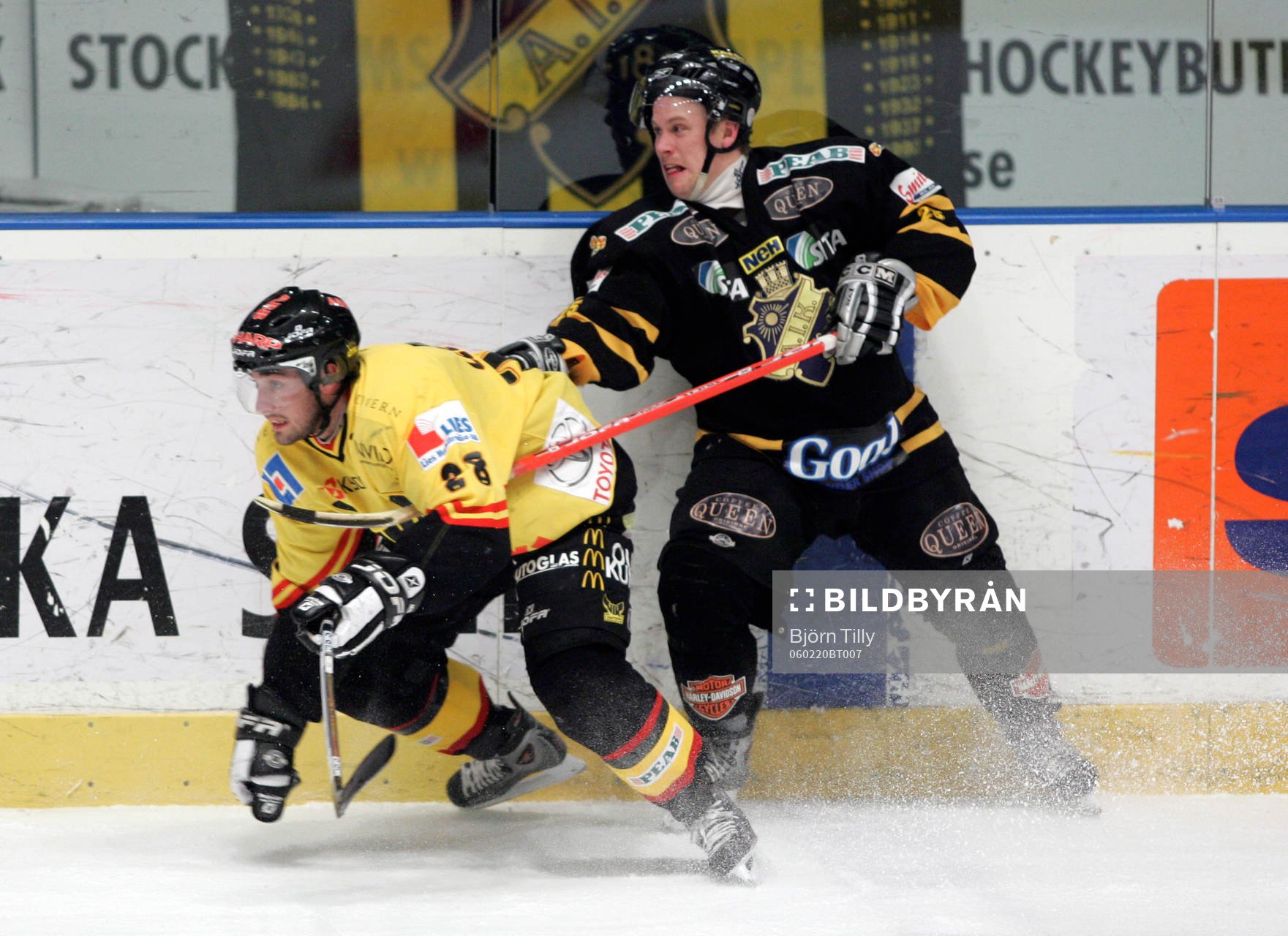 Jonas Leetma, Västerås och Martin Fjällby, AIK