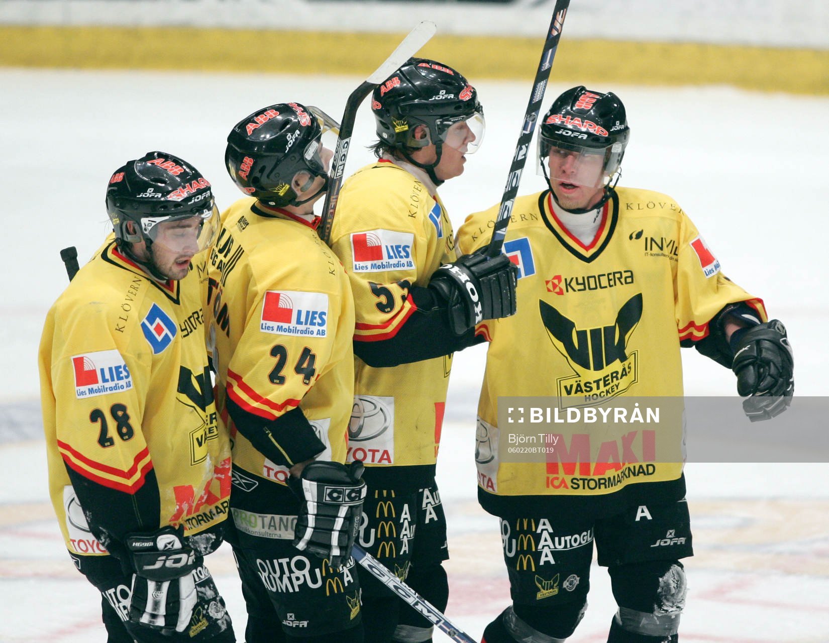 Jonas Leetma, Rickard Ekström, Patrik Juhlin och Patrik