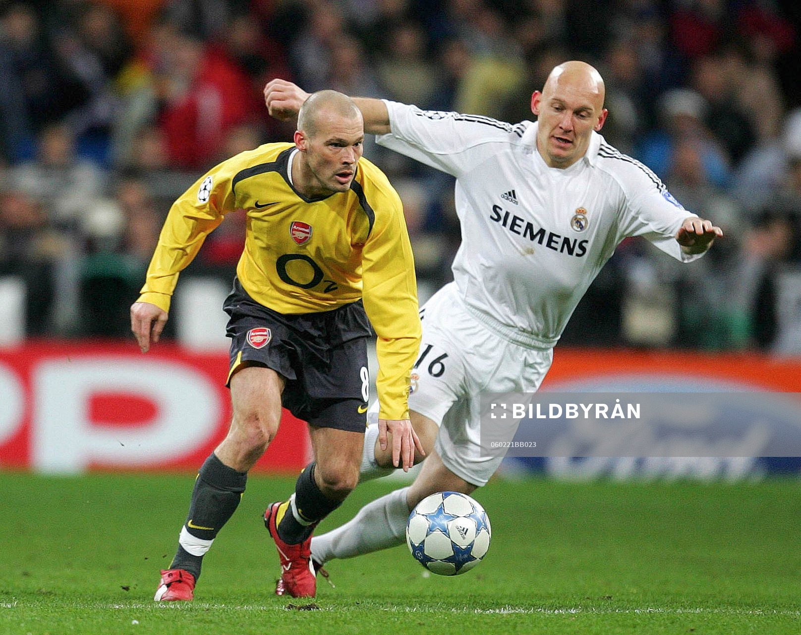 Fredrik Ljungberg, Arsenal och Thomas Gravesen, Real Madrid