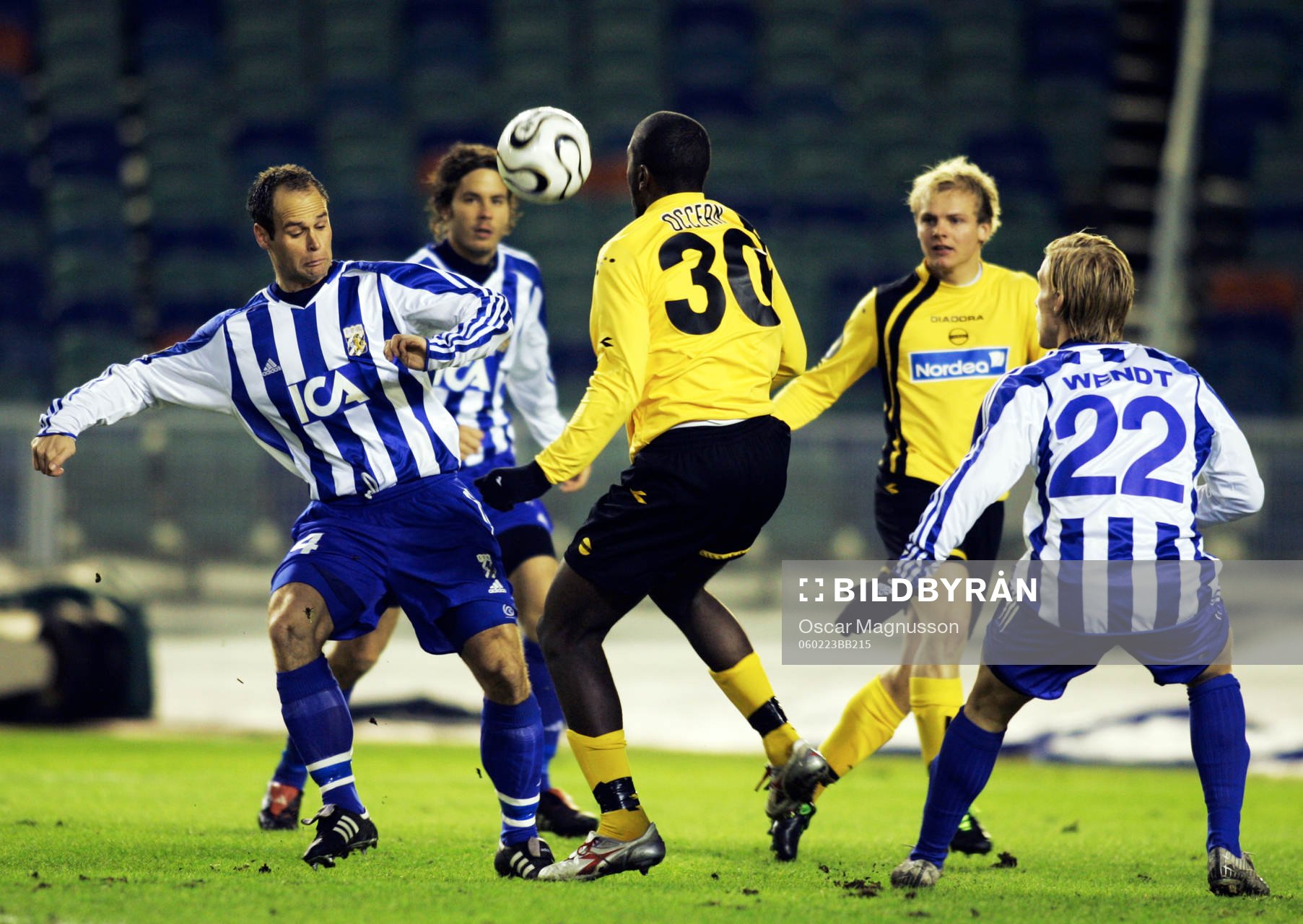 Fotboll, Royal League, Kvartsfinal, IFK Göteborg -