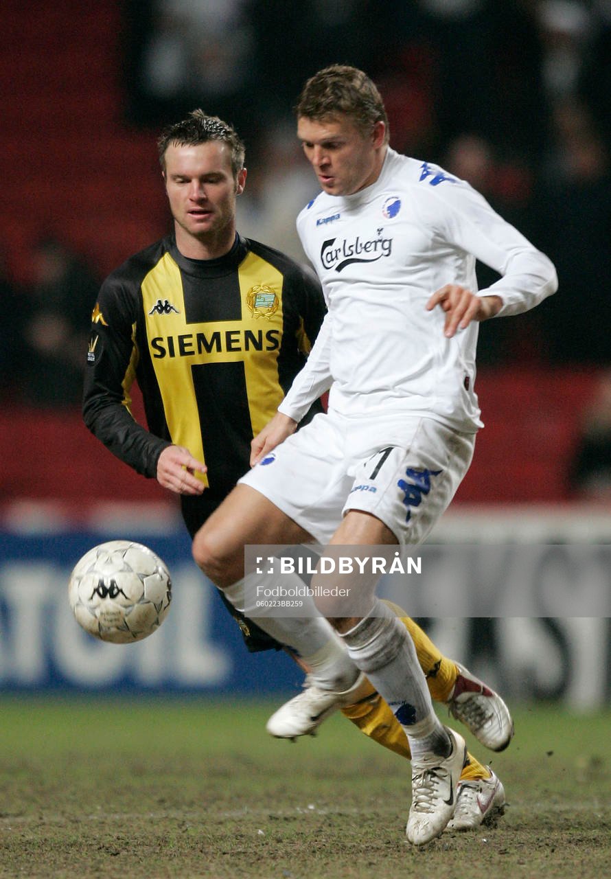 [DK=20060223: Mikkel Jensen, HIF og Marcus Allbäck, FCK]