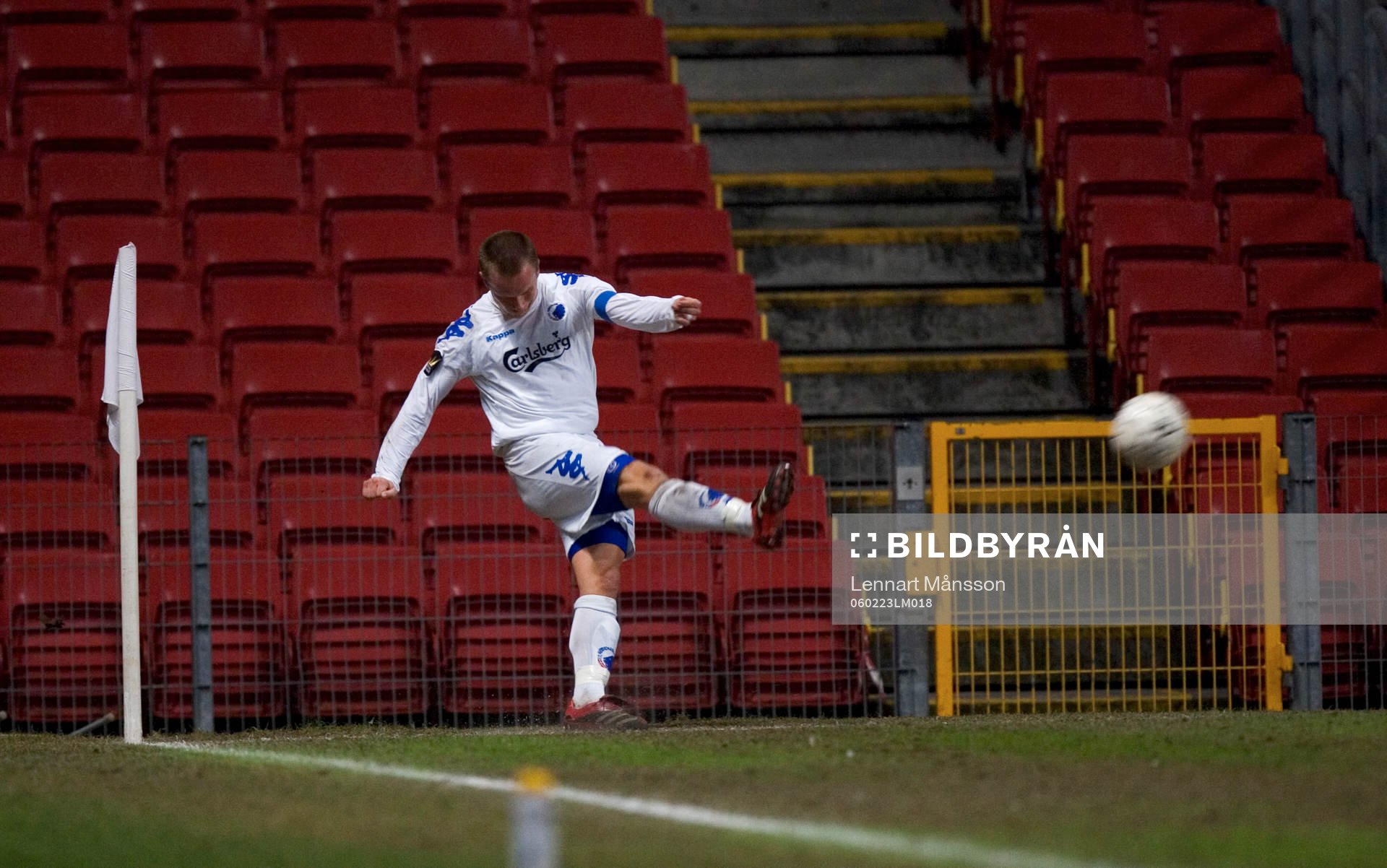 Tobias Linderoth, FC Köpenhamn. Hörna