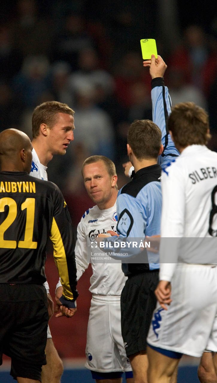 Brede Hangeland och Tobias Linderoth, FC Köpenhamn.