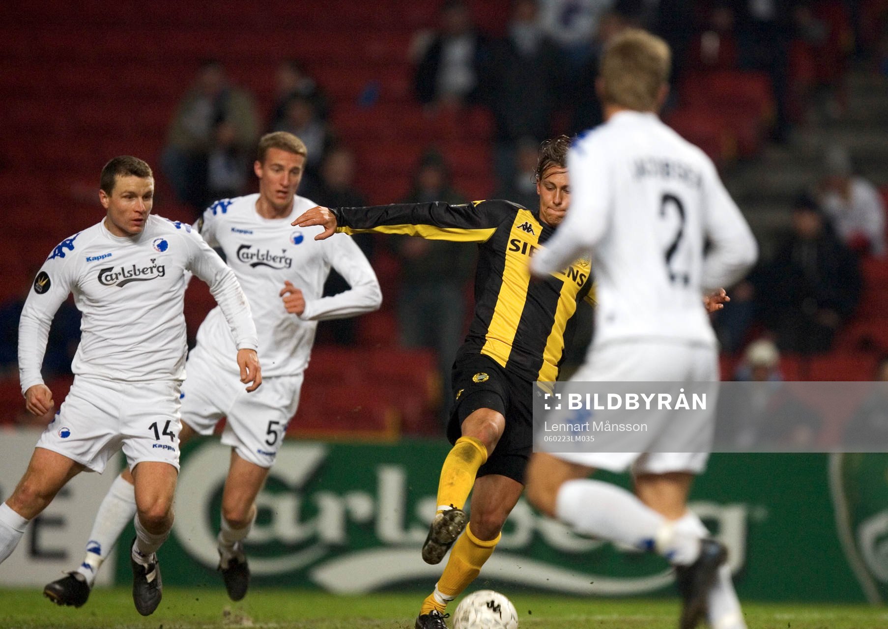 Michael Gravgaard och Brede Hangeland, FC Köpenhamn,