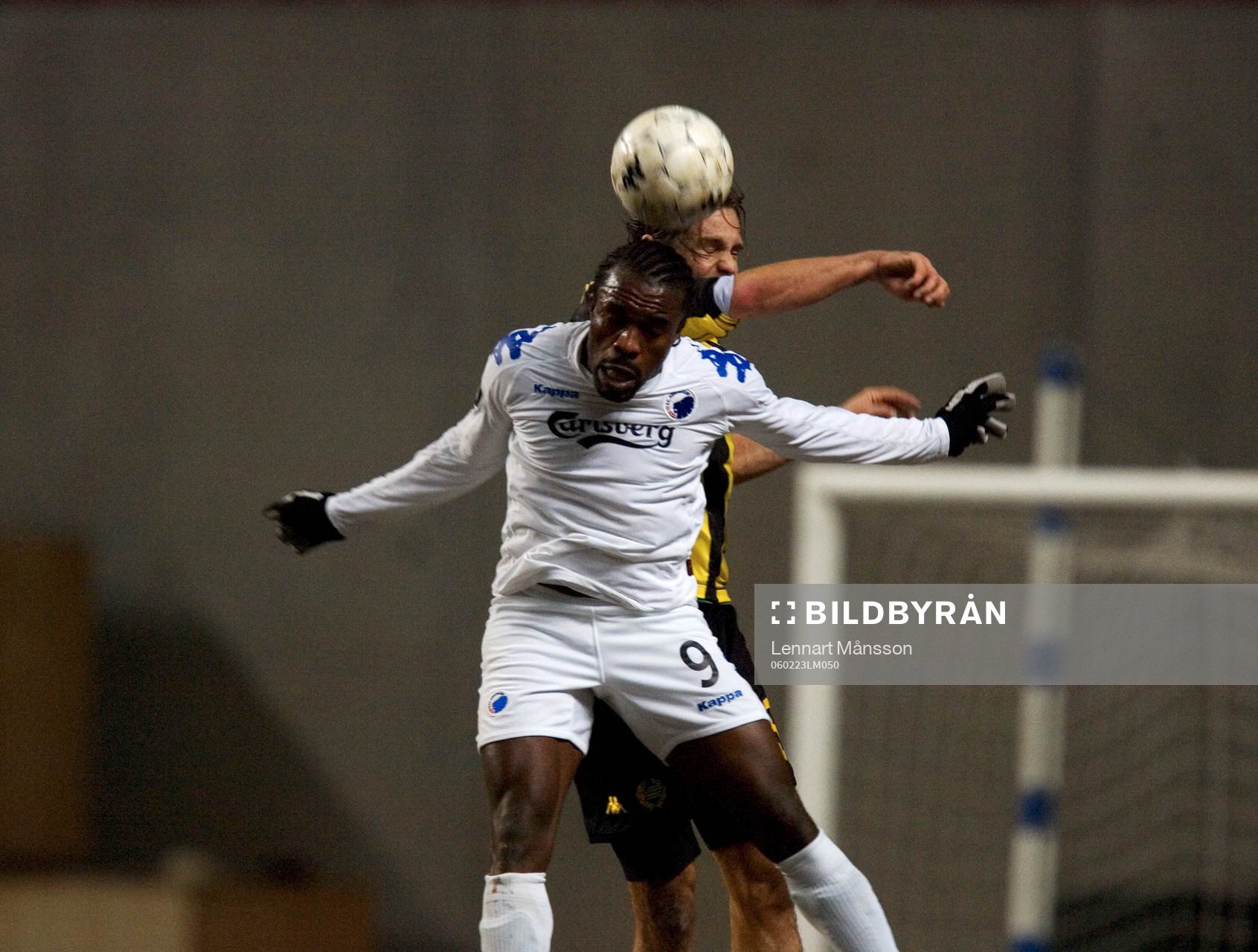Peter Ijeh, FC Köpenhamn i nickduell. Nick