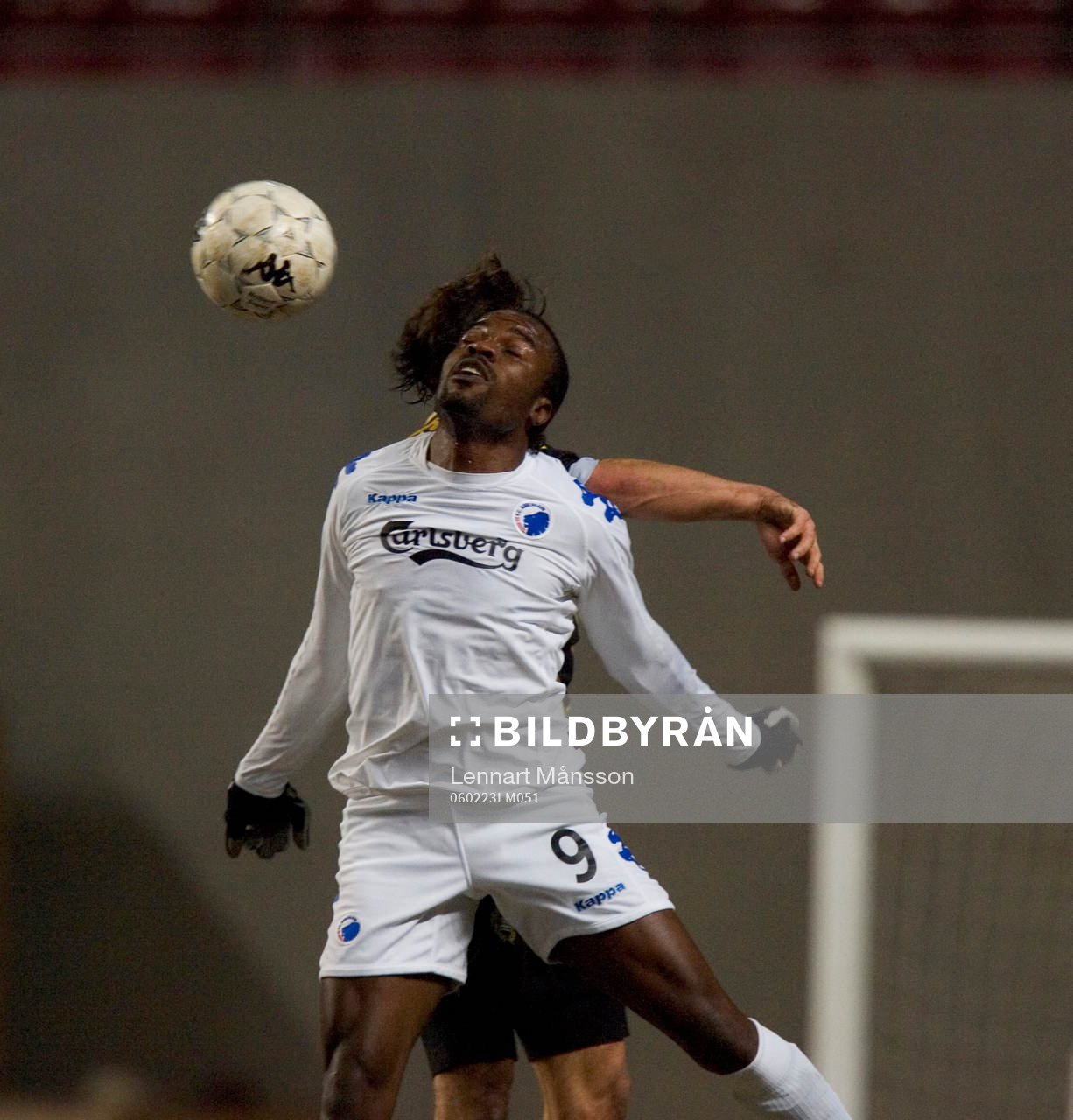 Peter Ijeh, FC Köpenhamn i nickduell. Nick