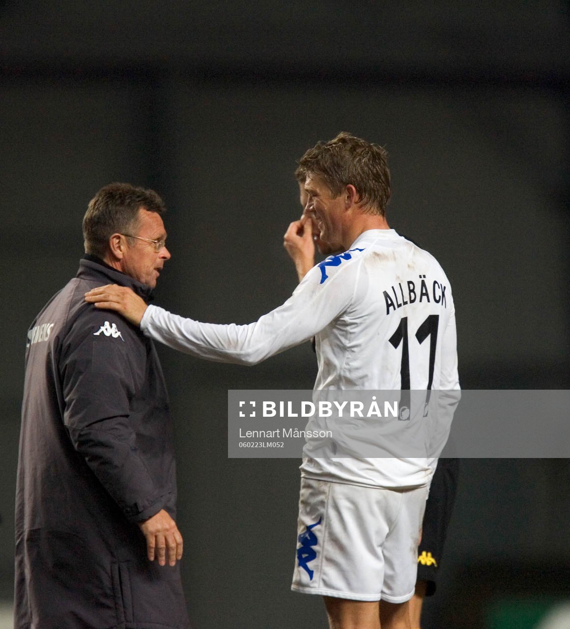 Marcus Allbäck, FC Köpenhamn, och Anders Linderoth,
