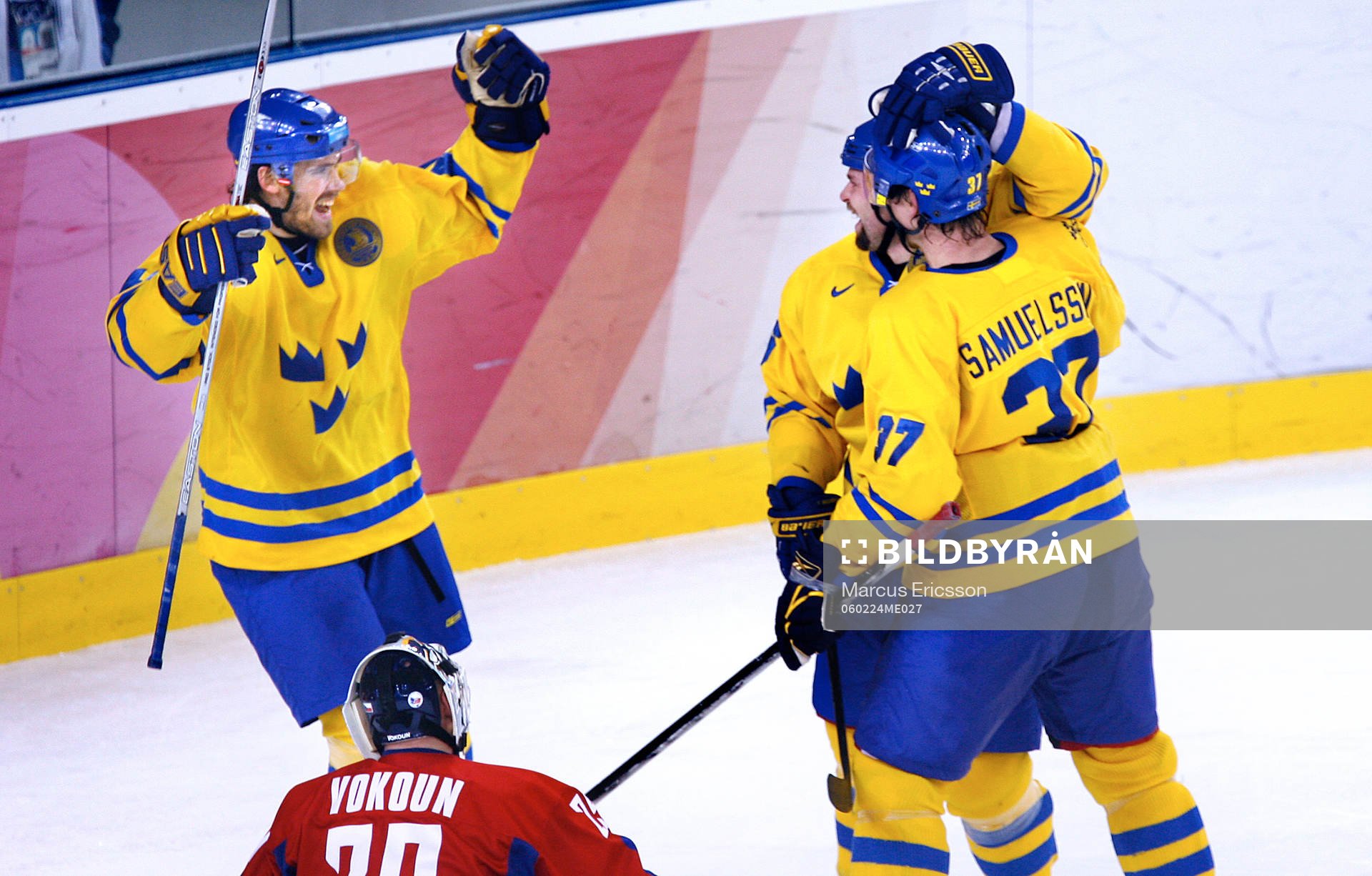 Henrik Zetterberg, Tomas Holmström och Mikael Samuelsson