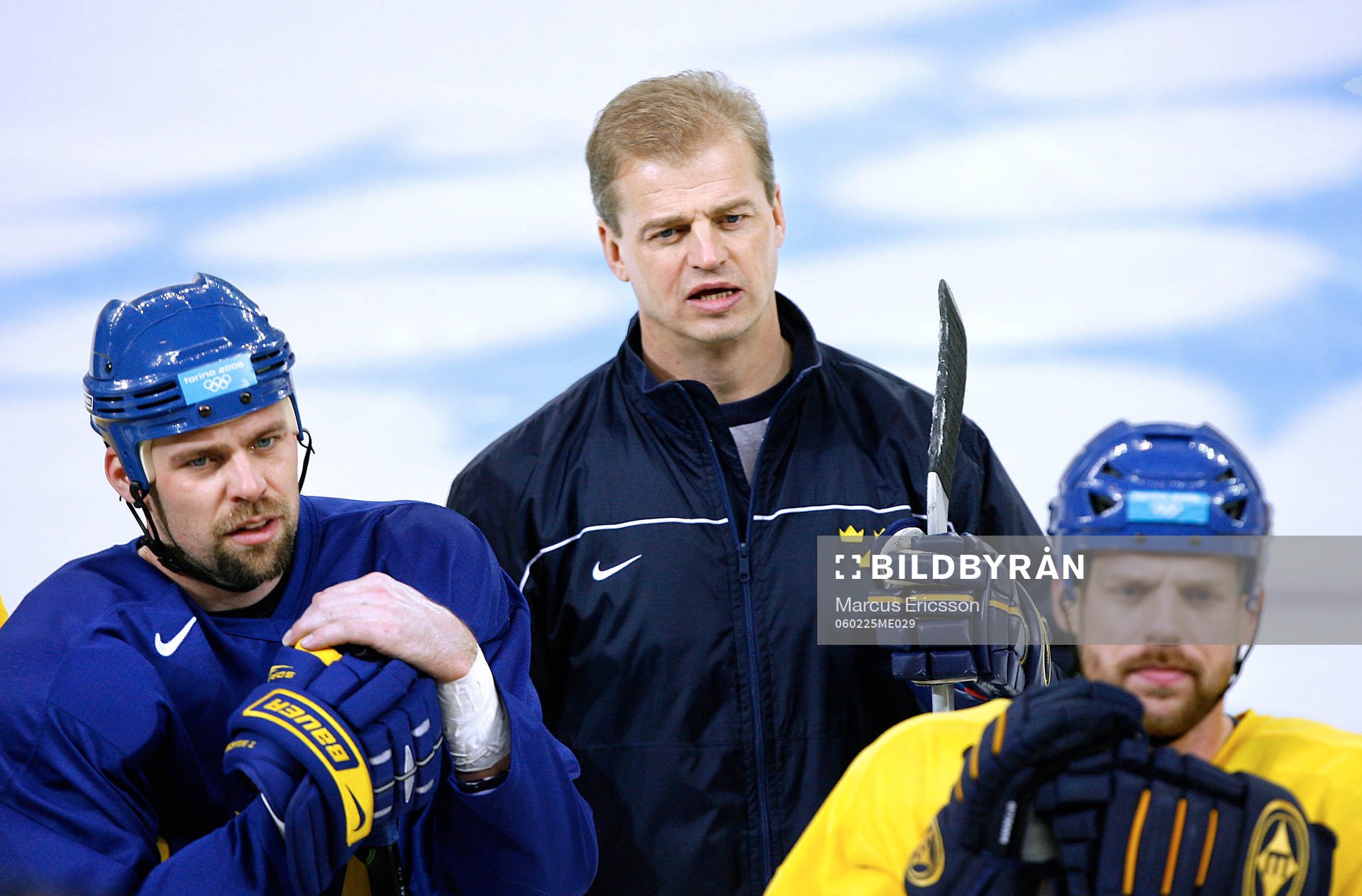 Tomas Holmström, Bengt-Åke Gustafsson och Niklas Hävelid