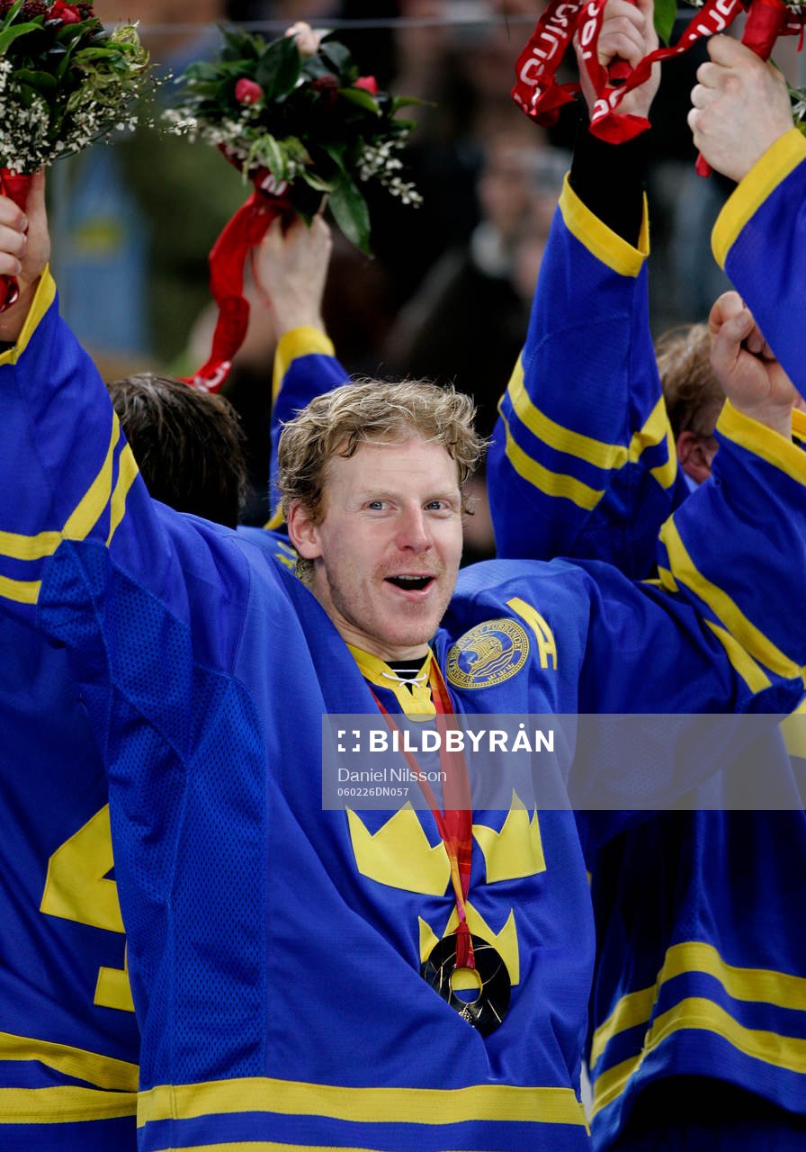 Daniel Alfredsson, Sverige, OS-guld, guldmedalj, guld,