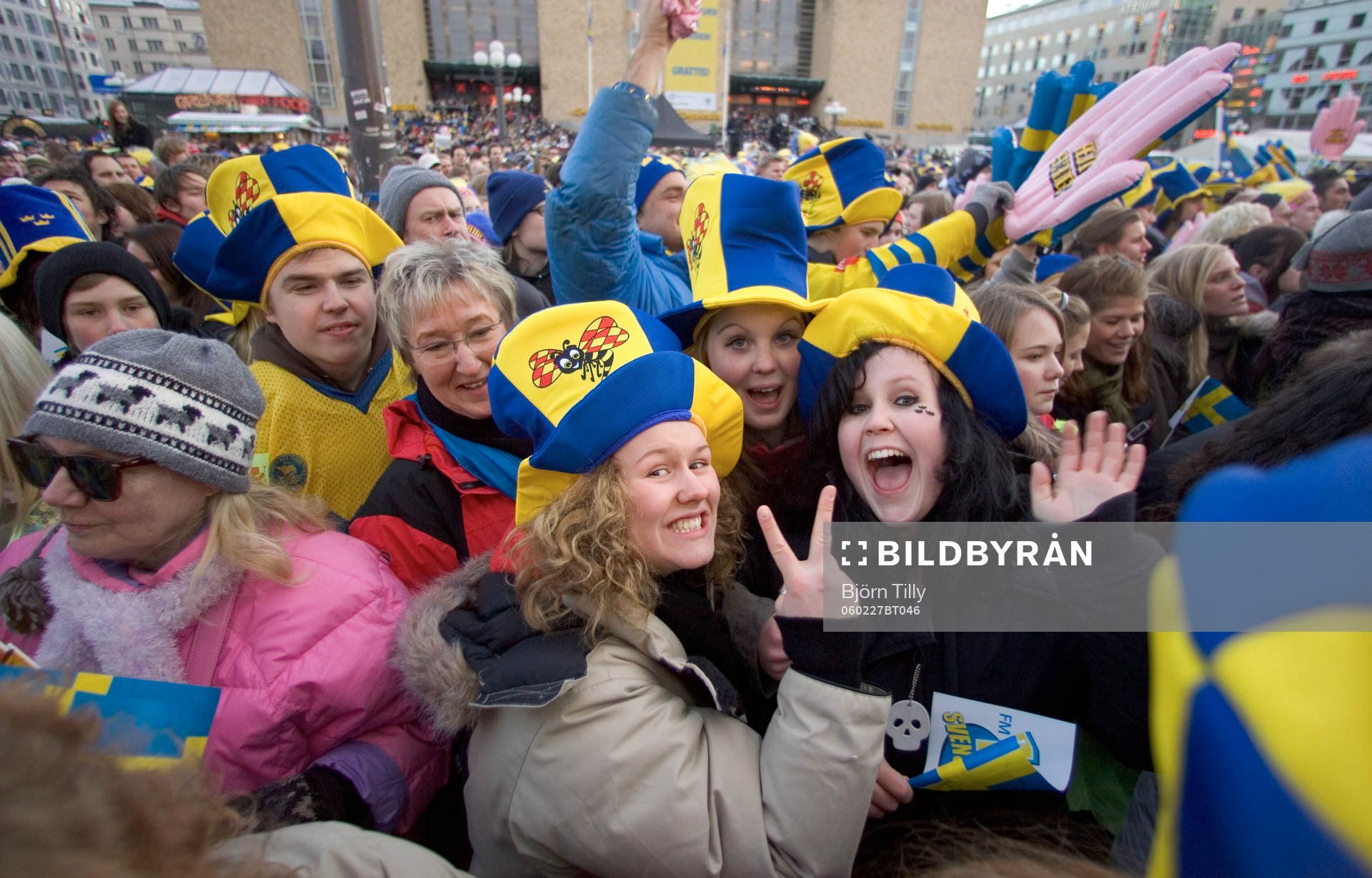 hyllningarna av Sveriges landslag