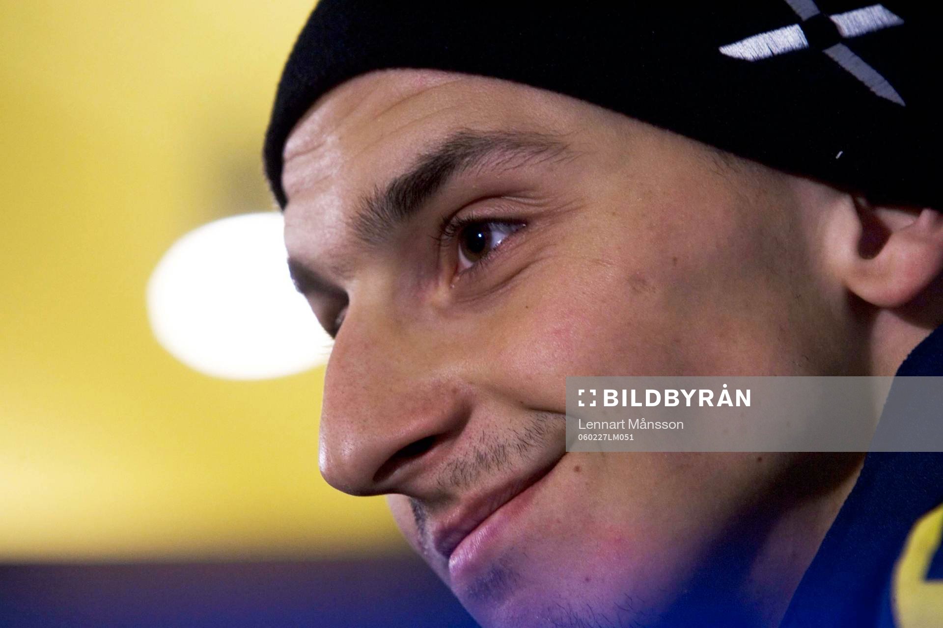 Zlatan Ibrahimovic, visst är där en lite skägg på gång