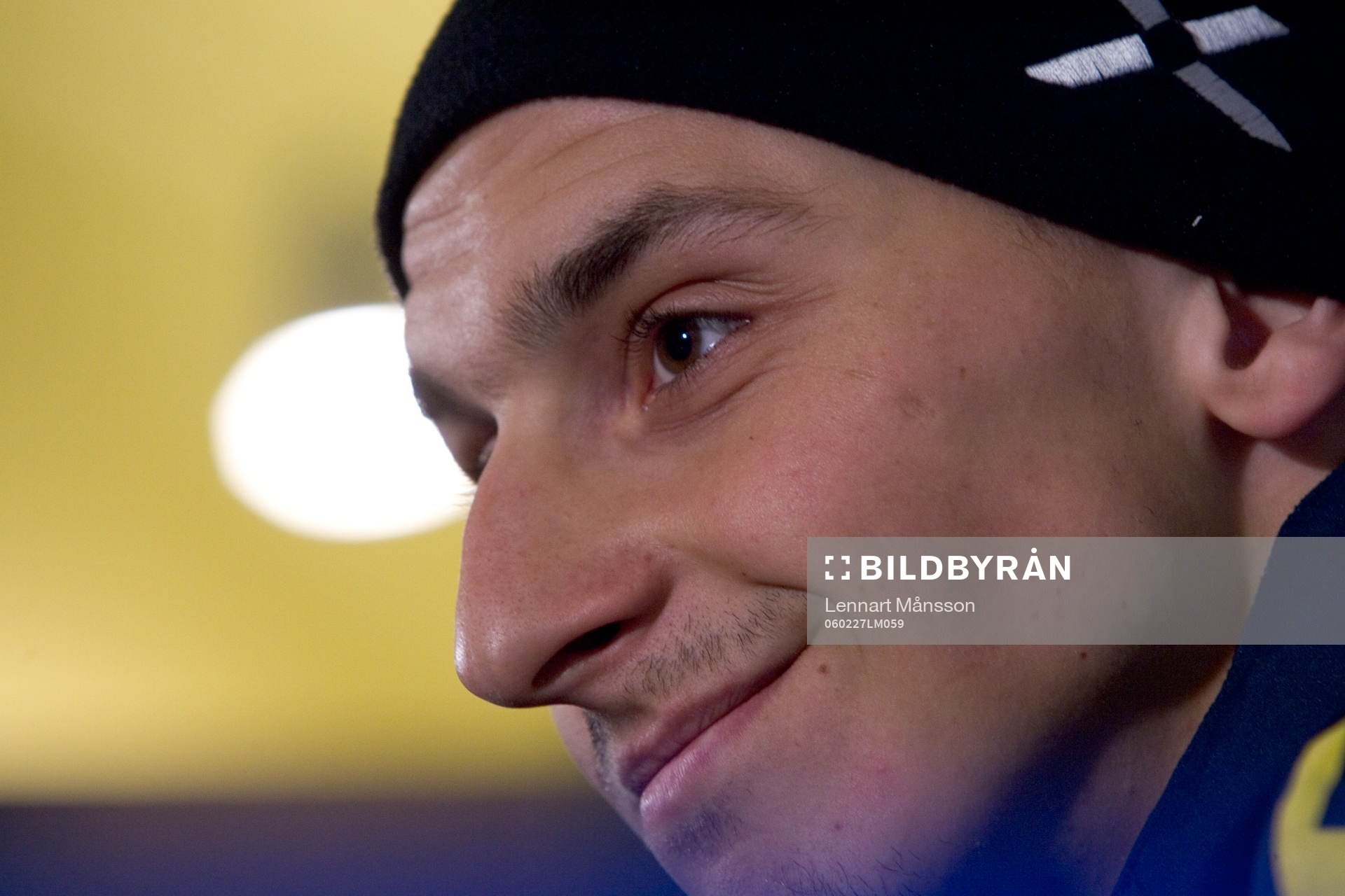 Zlatan Ibrahimovic, visst är där en lite skägg på gång