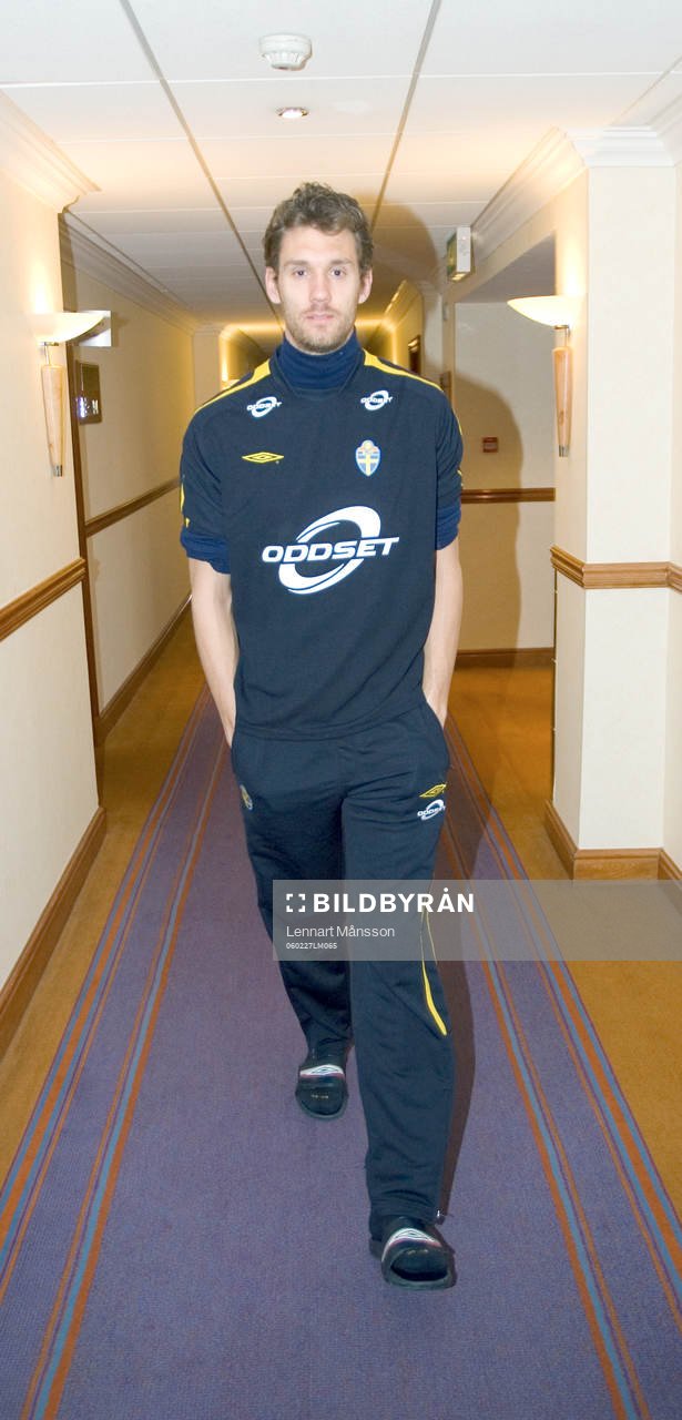 Fotboll,  Sverige, förhands. Andreas Isaksson