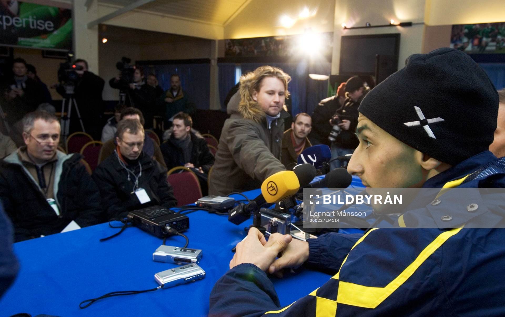 Zlatan Ibrahimovic håller hov
