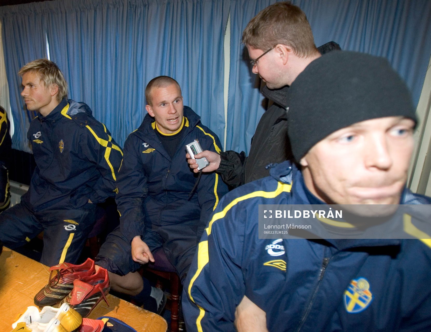 Niclas Alexandersson, Tobias Linderoth och Marcus Allbäck