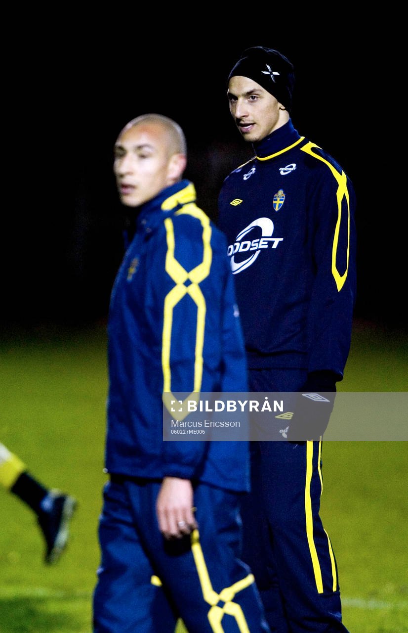 Henrik Larsson och Zlatan Ibrahimovic