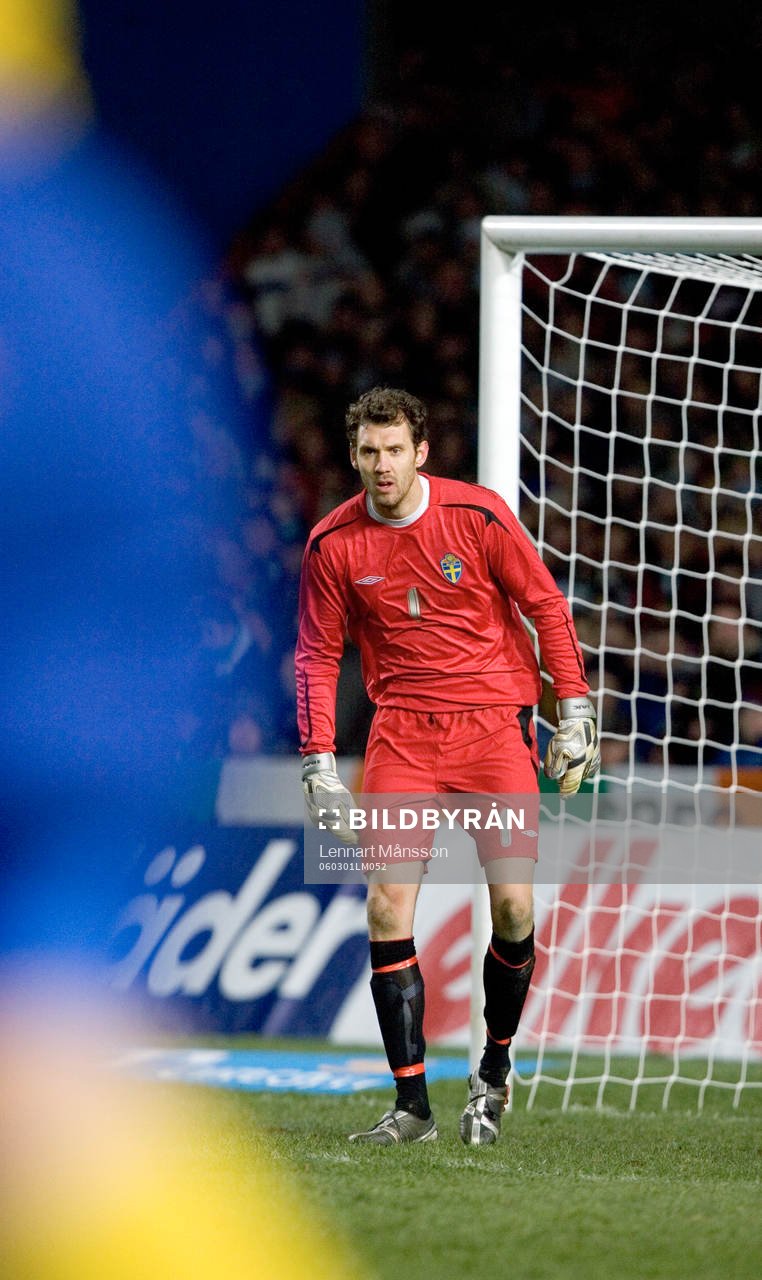 Andreas Isaksson, målvakt, Sverige
