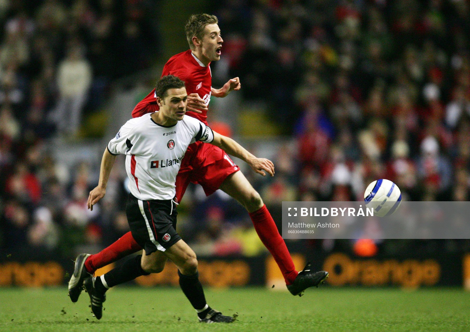 Fotboll, Premier League (Engelsk liga), Liverpool v