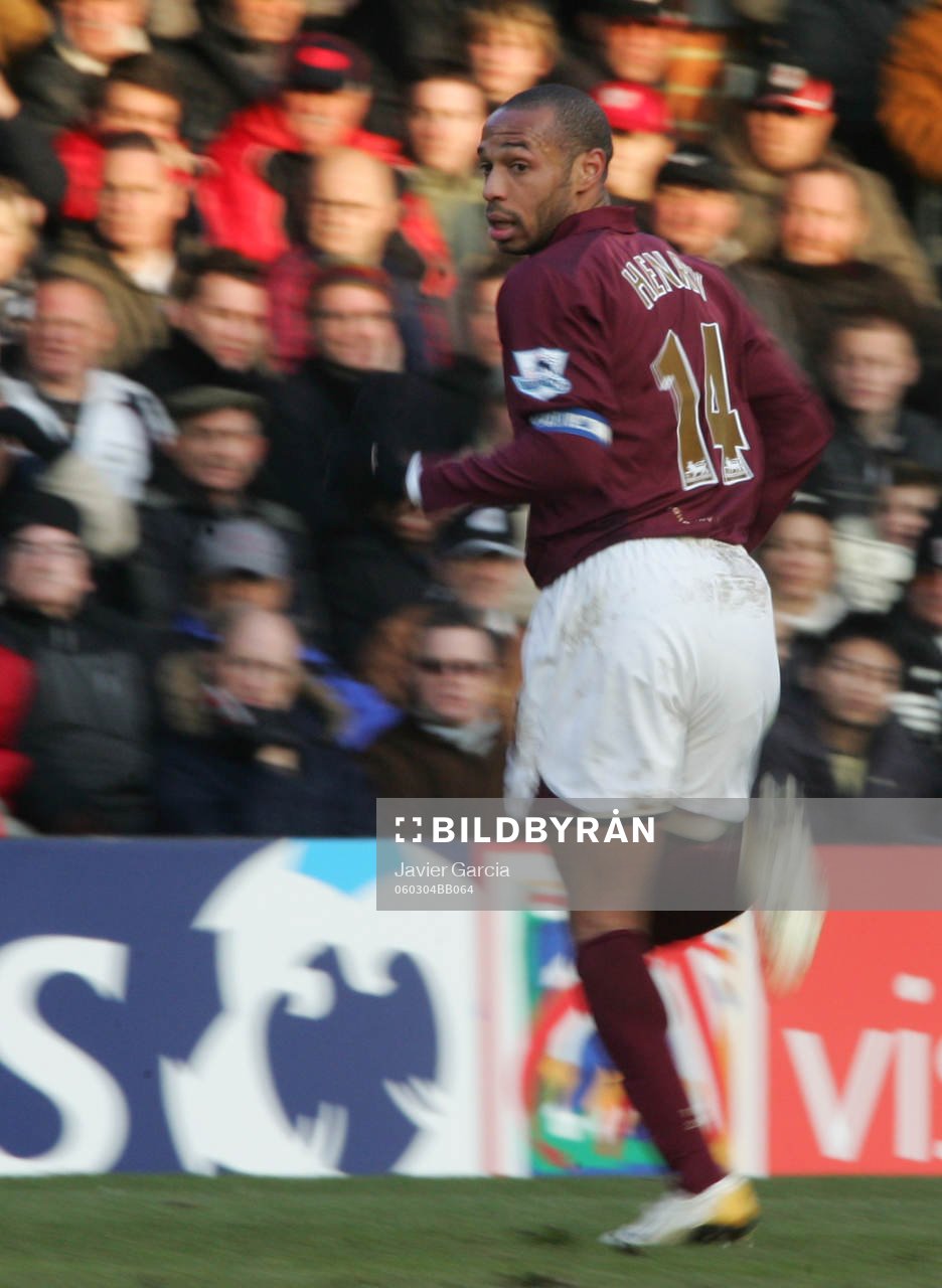 Fotboll, Premier League (Engelsk liga), Thierry Henry,