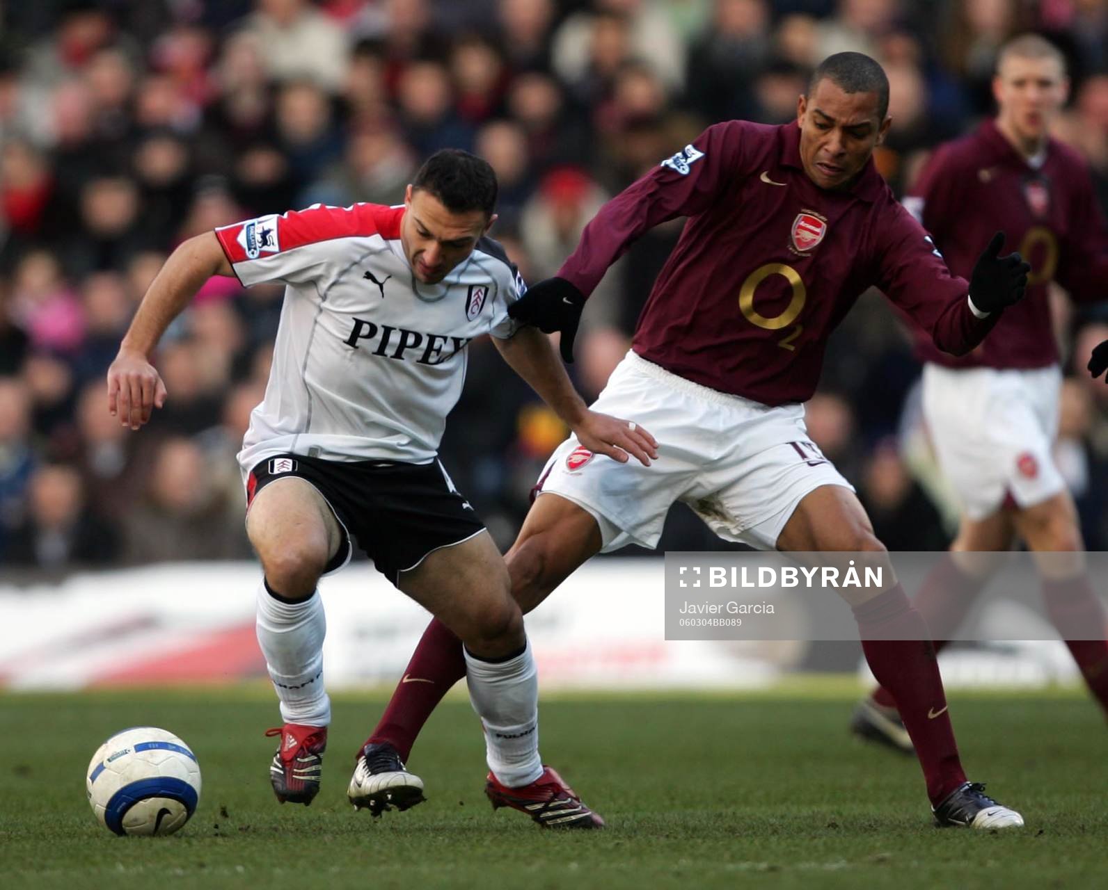 Steed Malbranque, Fulham och Gilberto Silva, Arsenal
