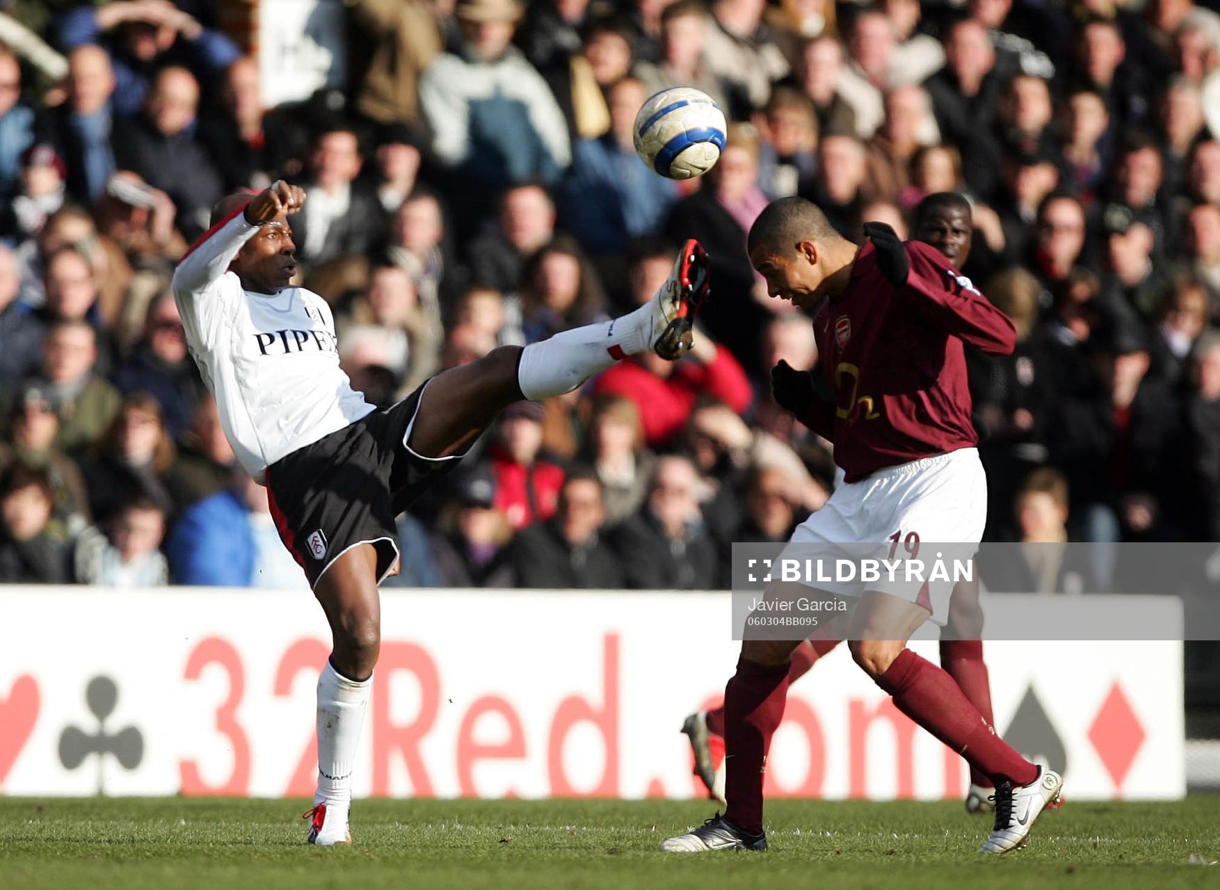 Luis Boa Morte, Fulham och Gilberto Silva, Arsenal