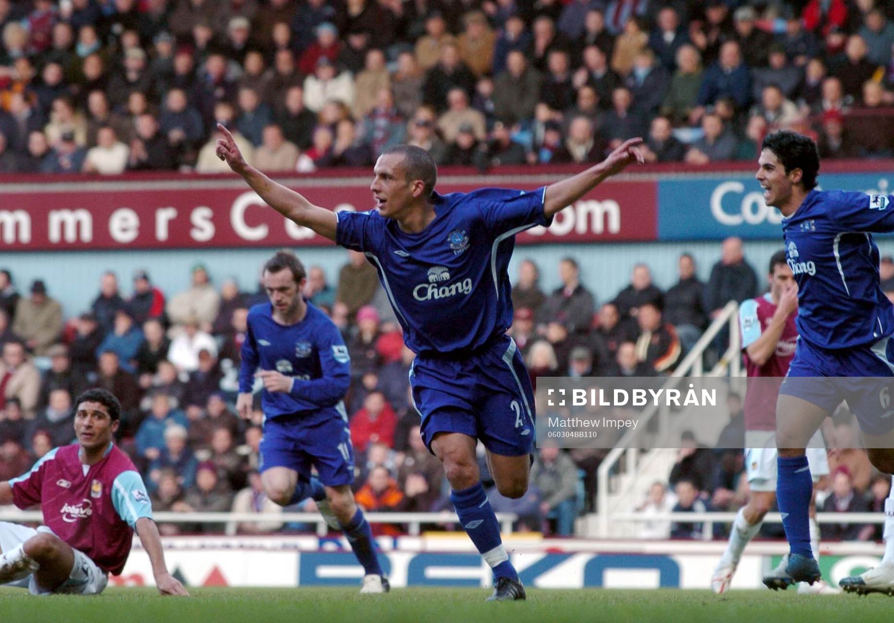 Leon Osman, Everton (Jubel)
