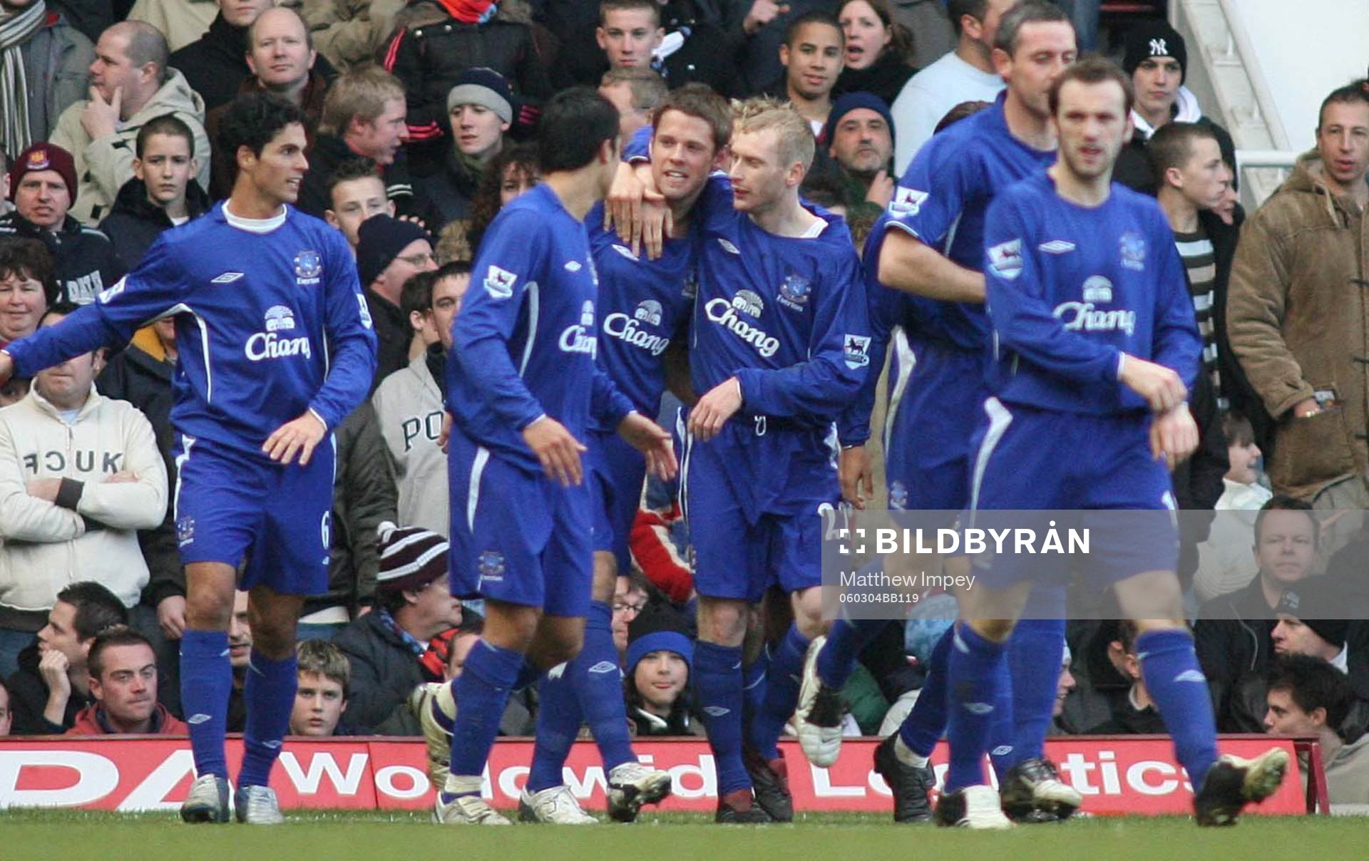 James Beattie, Everton (Jubel)