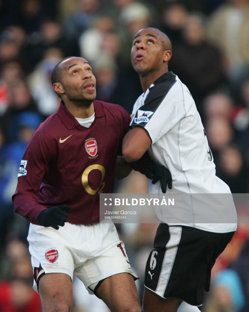 Thierry Henry, Arsenal och Zat Knight, Fulham