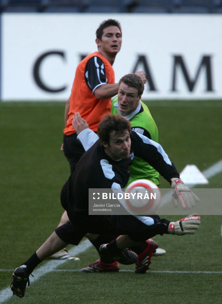 Frank Lampard, Robert Huth och Petr Cech (Målvakt)