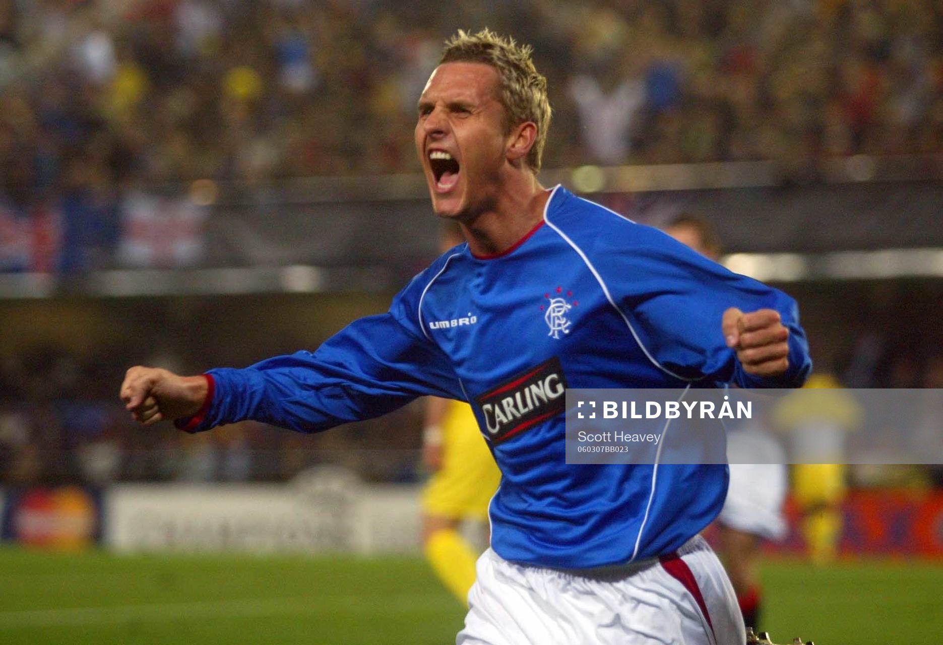  Peter Lövenkrands, Rangers (Jubel)