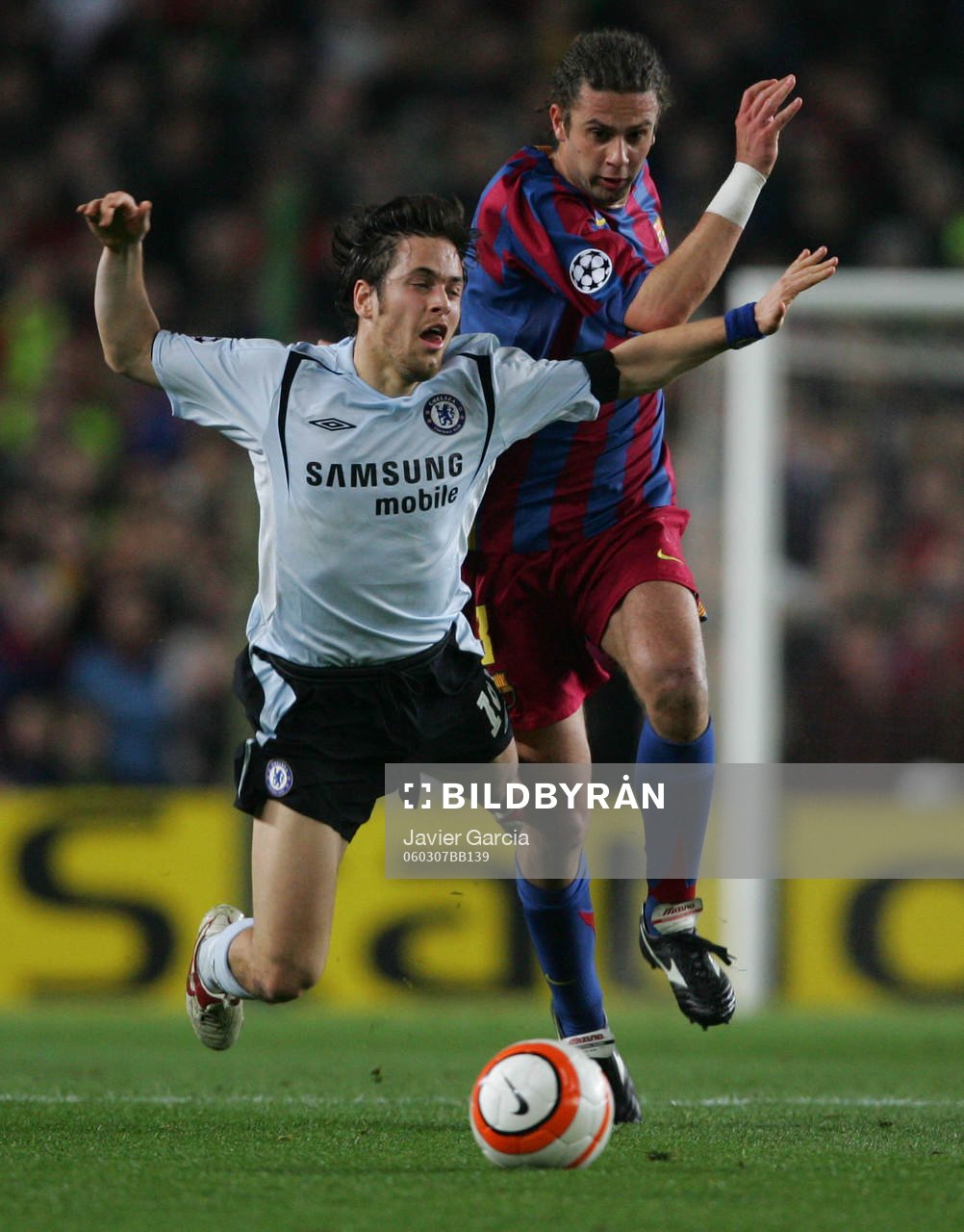  Joe Cole, Chelsea och Thiago Motta, Barcelona