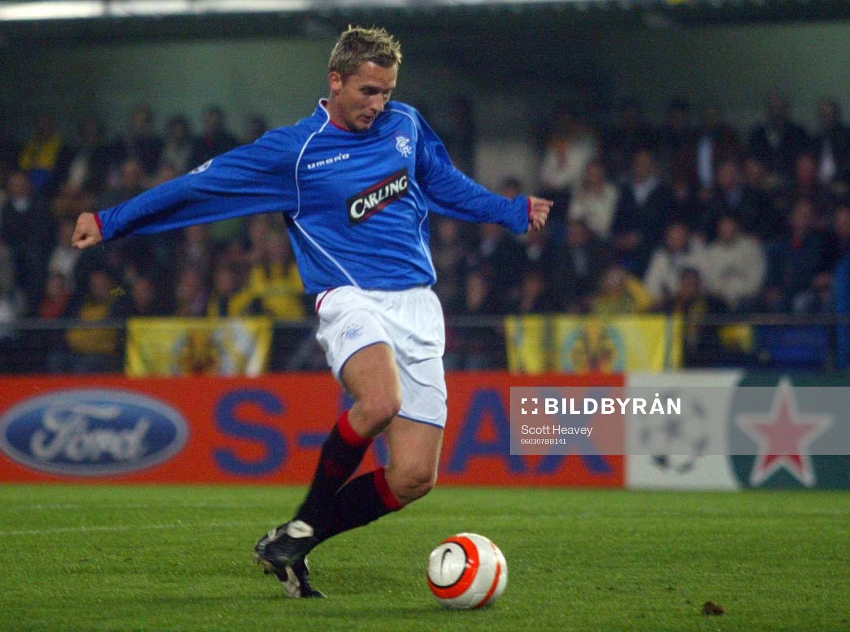  Peter Lövenkrands, Rangers gör 0-1