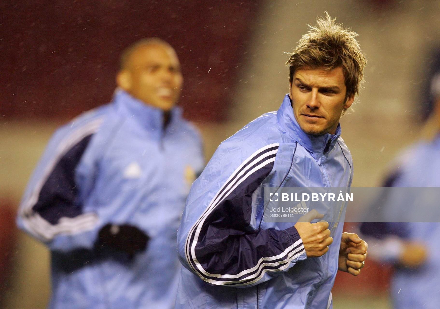 David Beckham och Ronaldo