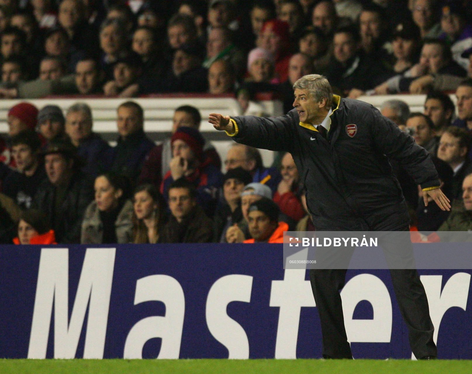 Arsene Wenger, manager, Arsenal