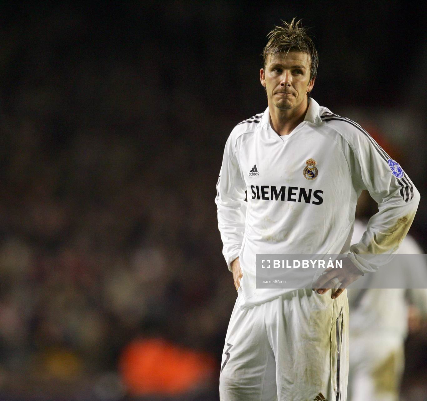 David Beckham, Real Madrid. Besviken, depp