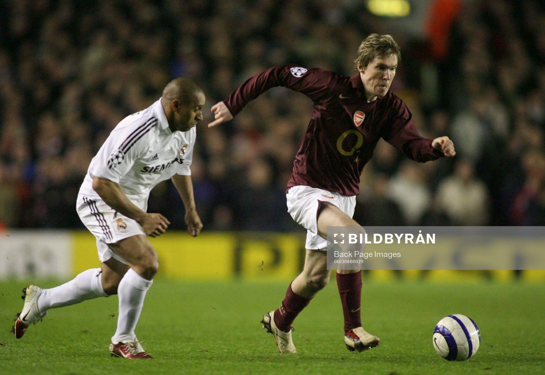  Alexandre Hleb, Arsenal och Roberto Carlos, Real Madrid