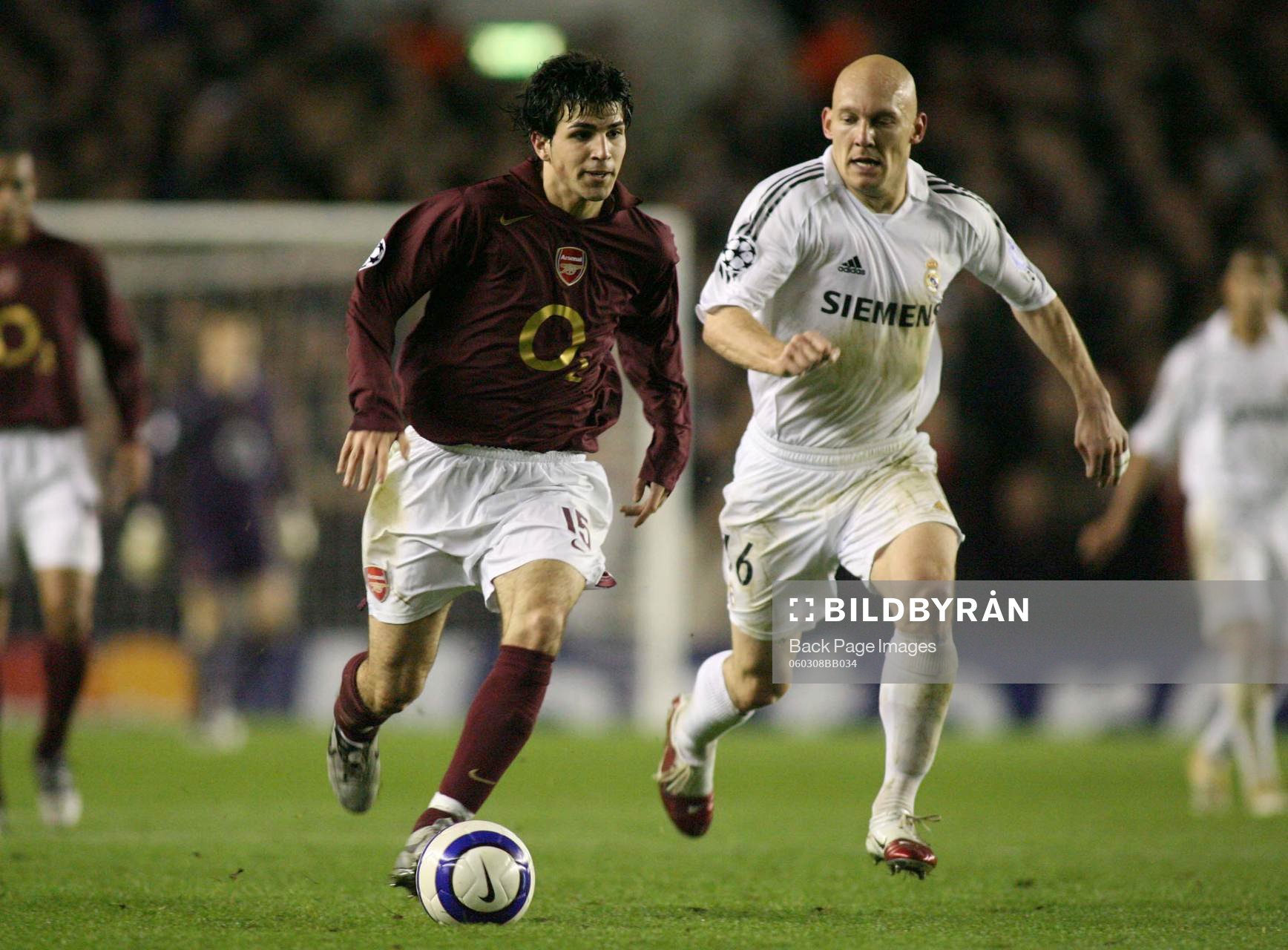 Fotboll, UEFA Champions League, Åttondelsfinal, Arsenal -