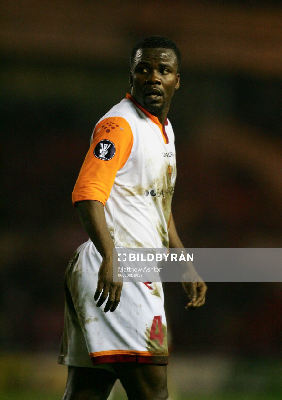 Fotboll, UEFA-Cupen, Samuel Osei Kuffour, Roma